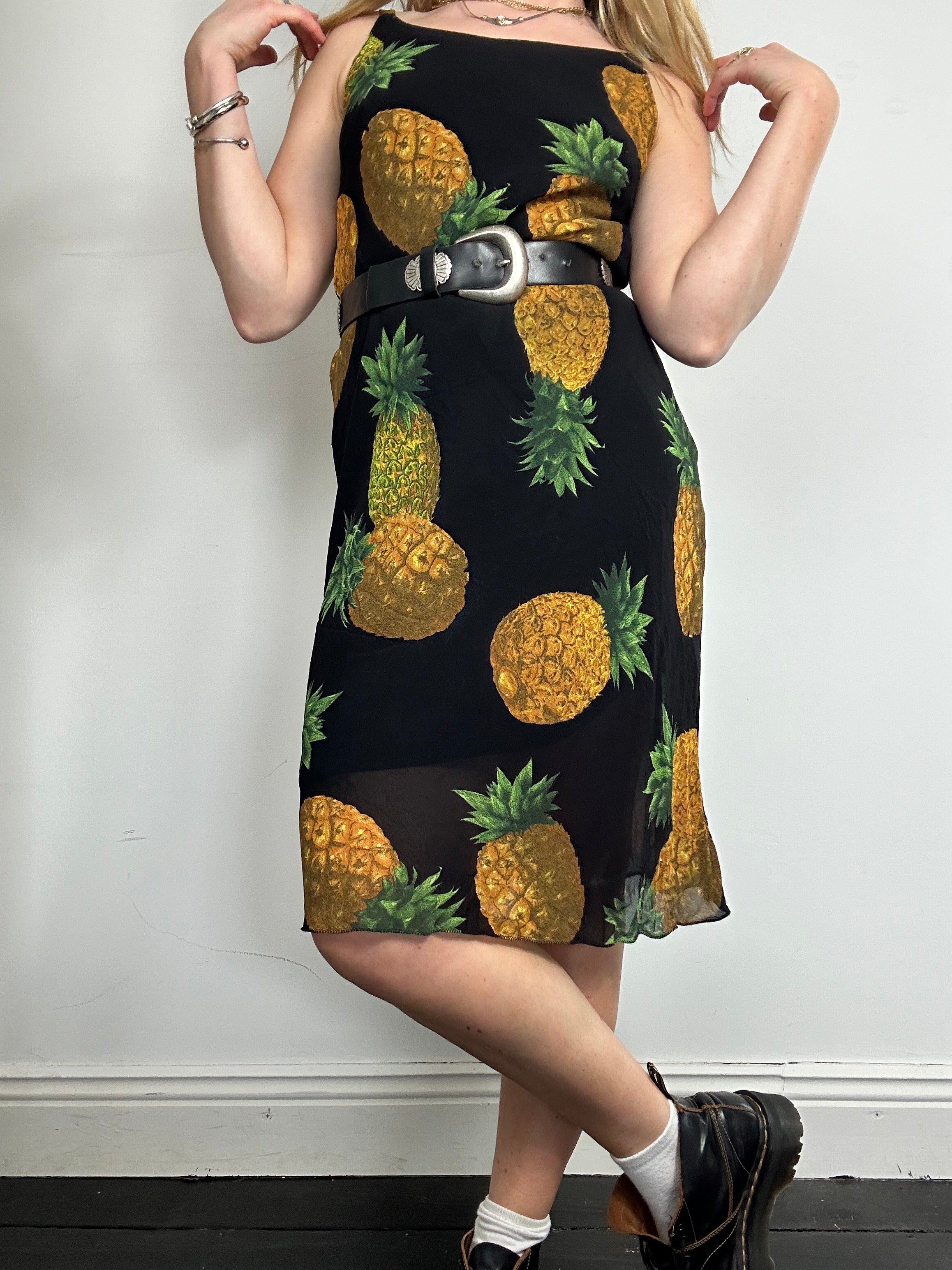 Pineapple 90's Sun Dress Size 10
