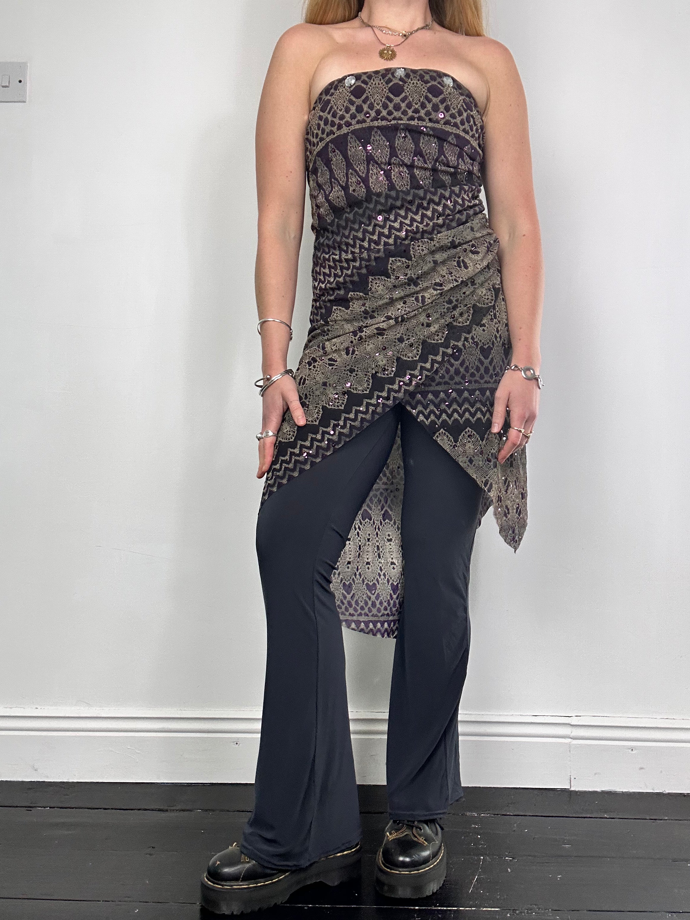 Mesh 00's Jumpsuit Size 8