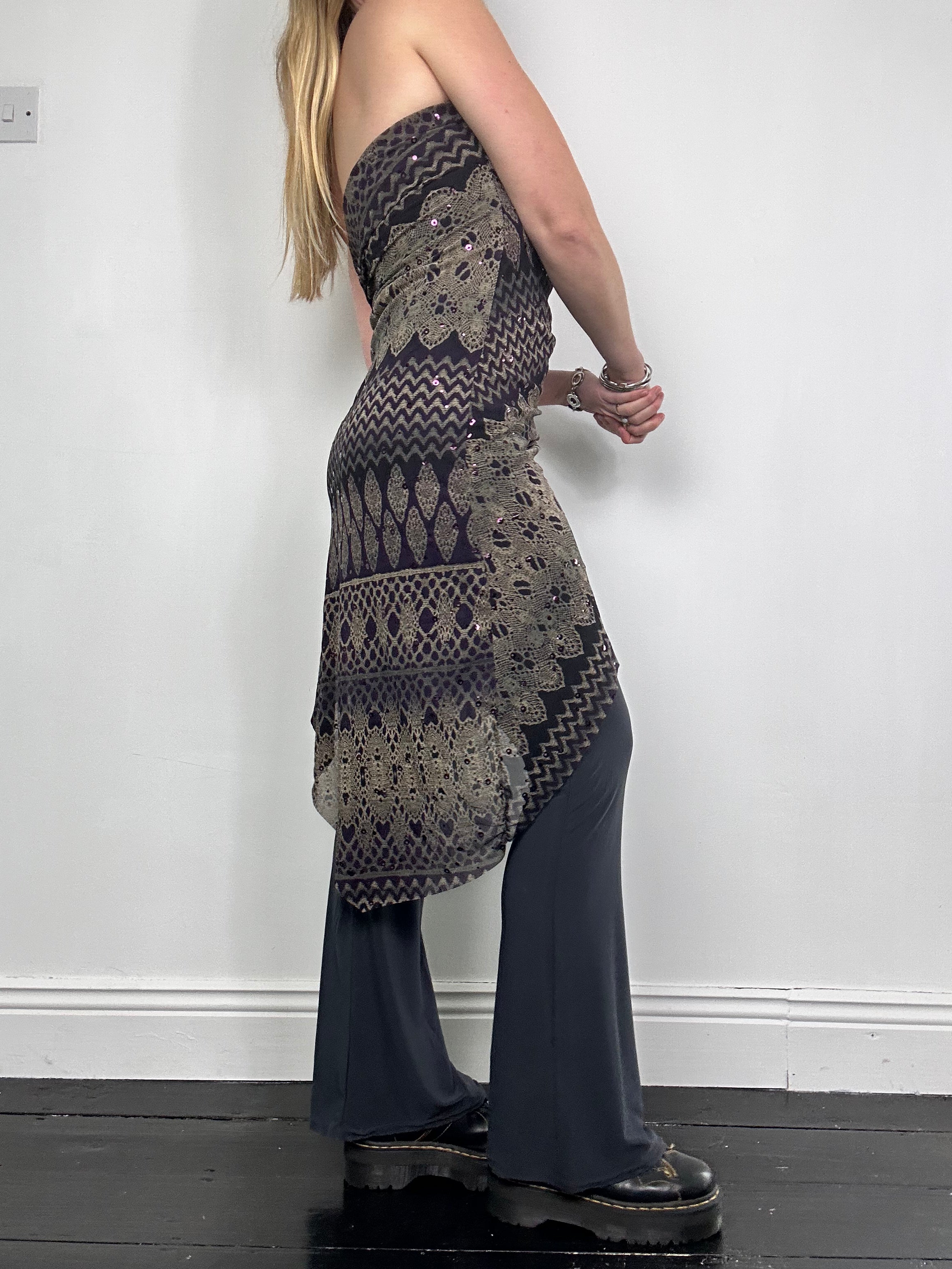 Mesh 00's Jumpsuit Size 8