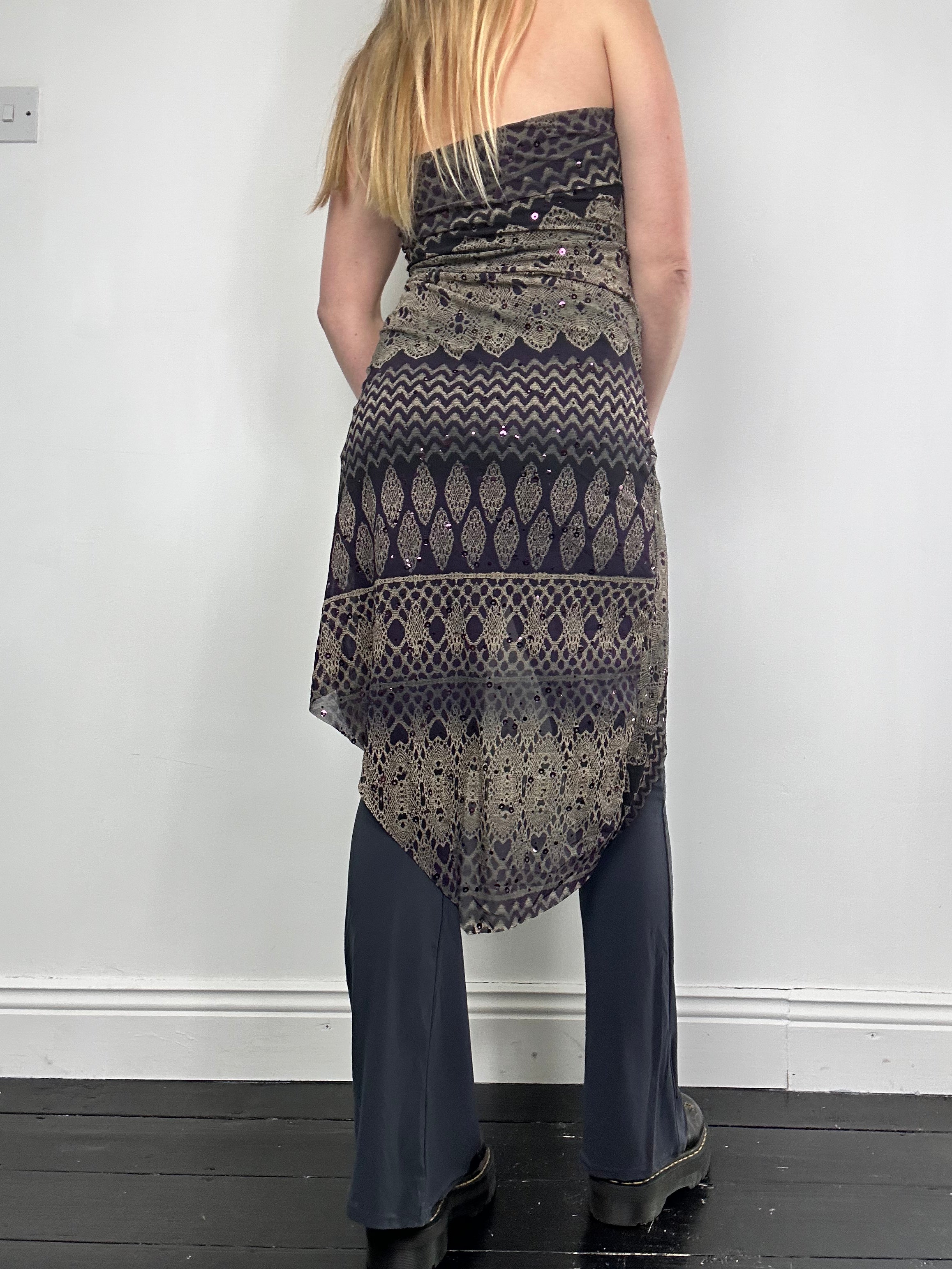 Mesh 00's Jumpsuit Size 8