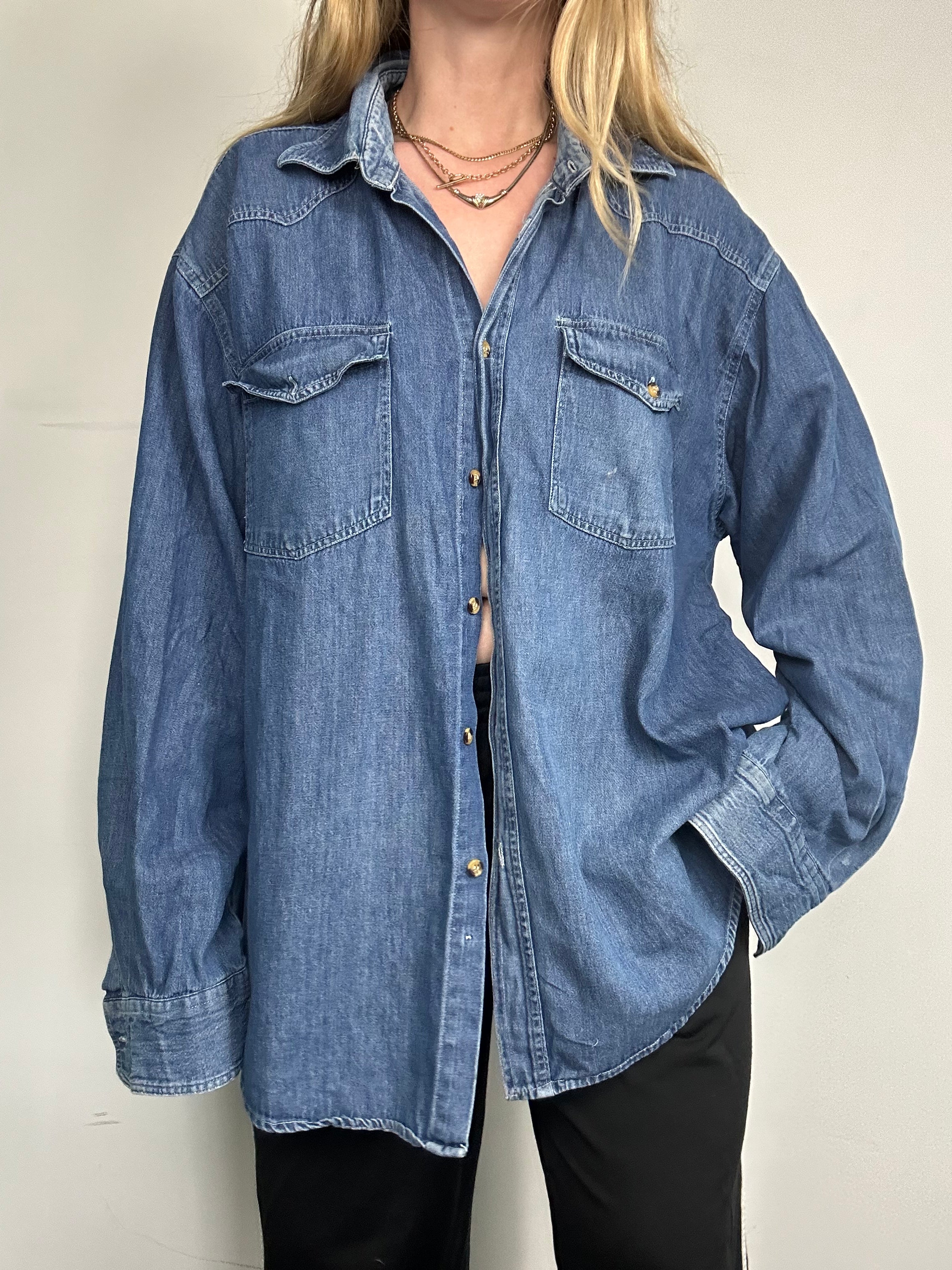 Denim 90's Shirt Size XL