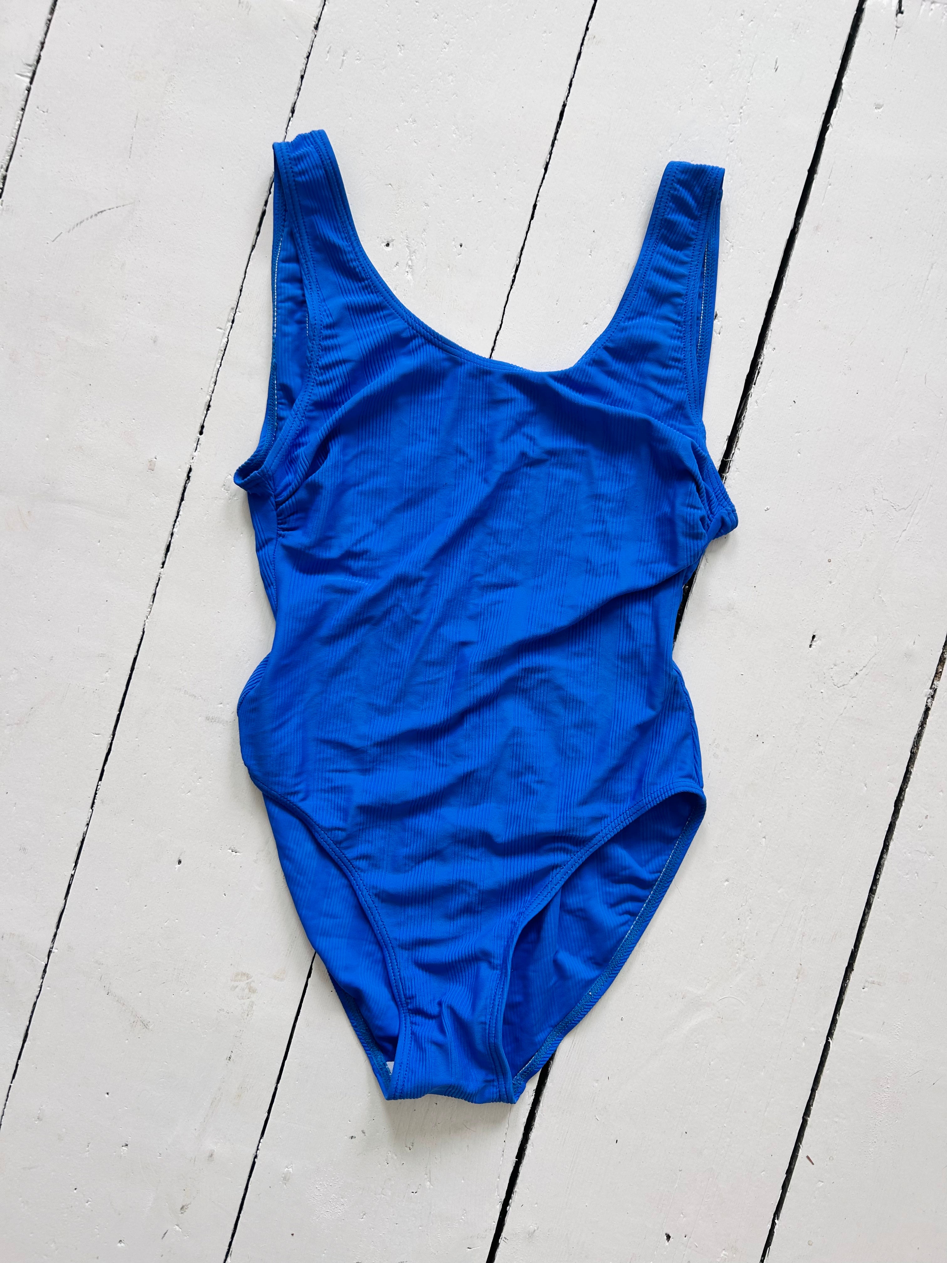 Royal Blue 80's Swimsuit Size 10