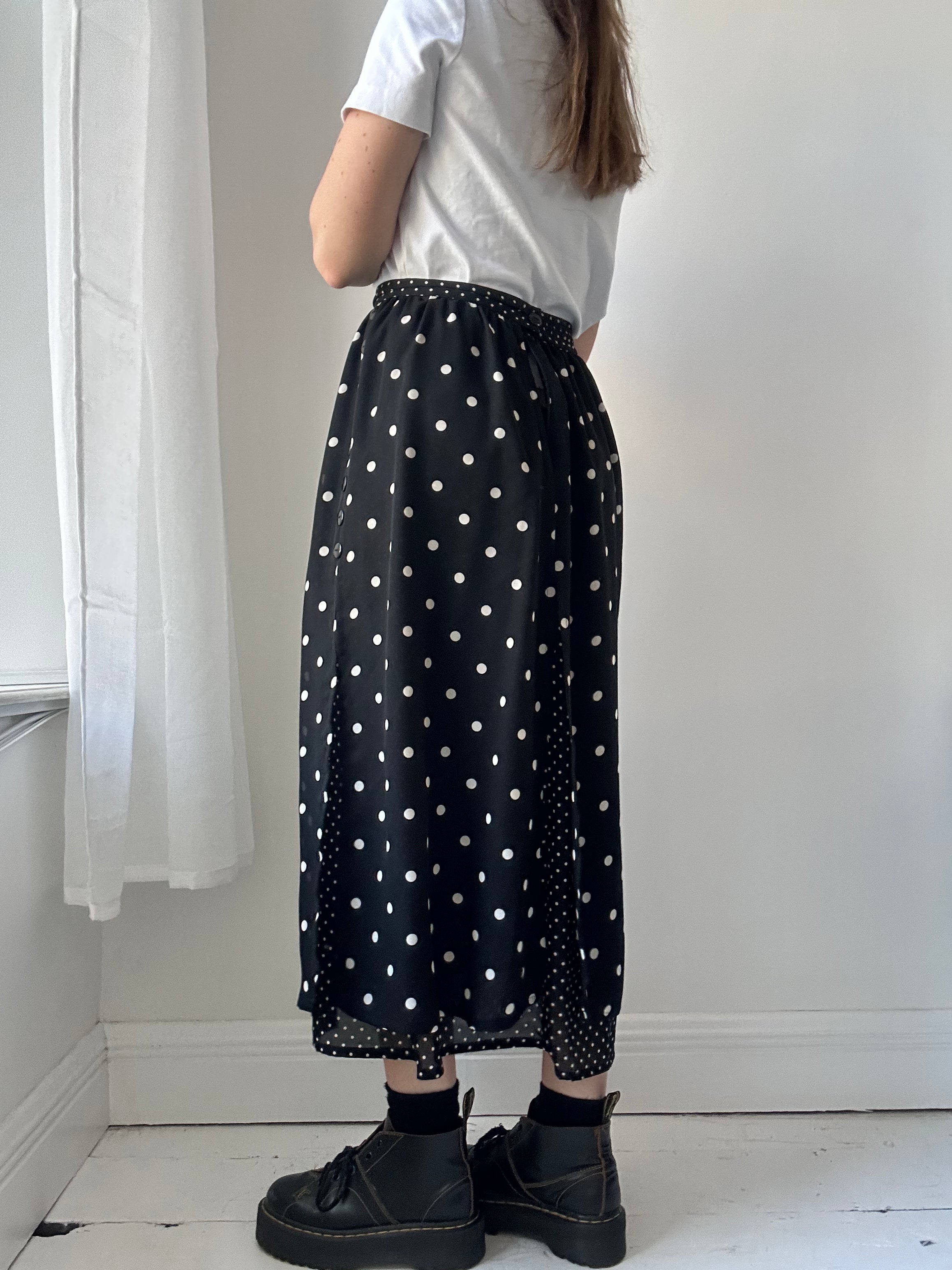 Polkadot Midi Skirt Size 10/12