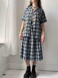 Tartan Two Piece Set Size 12