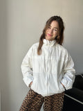 White track Jacket Size M