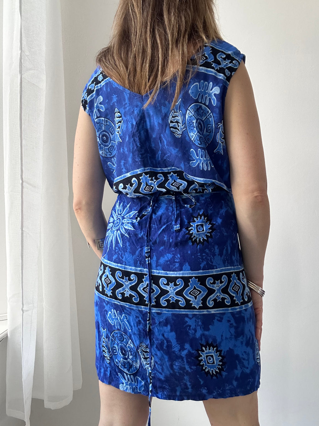 Blue top And Skirt Size 12