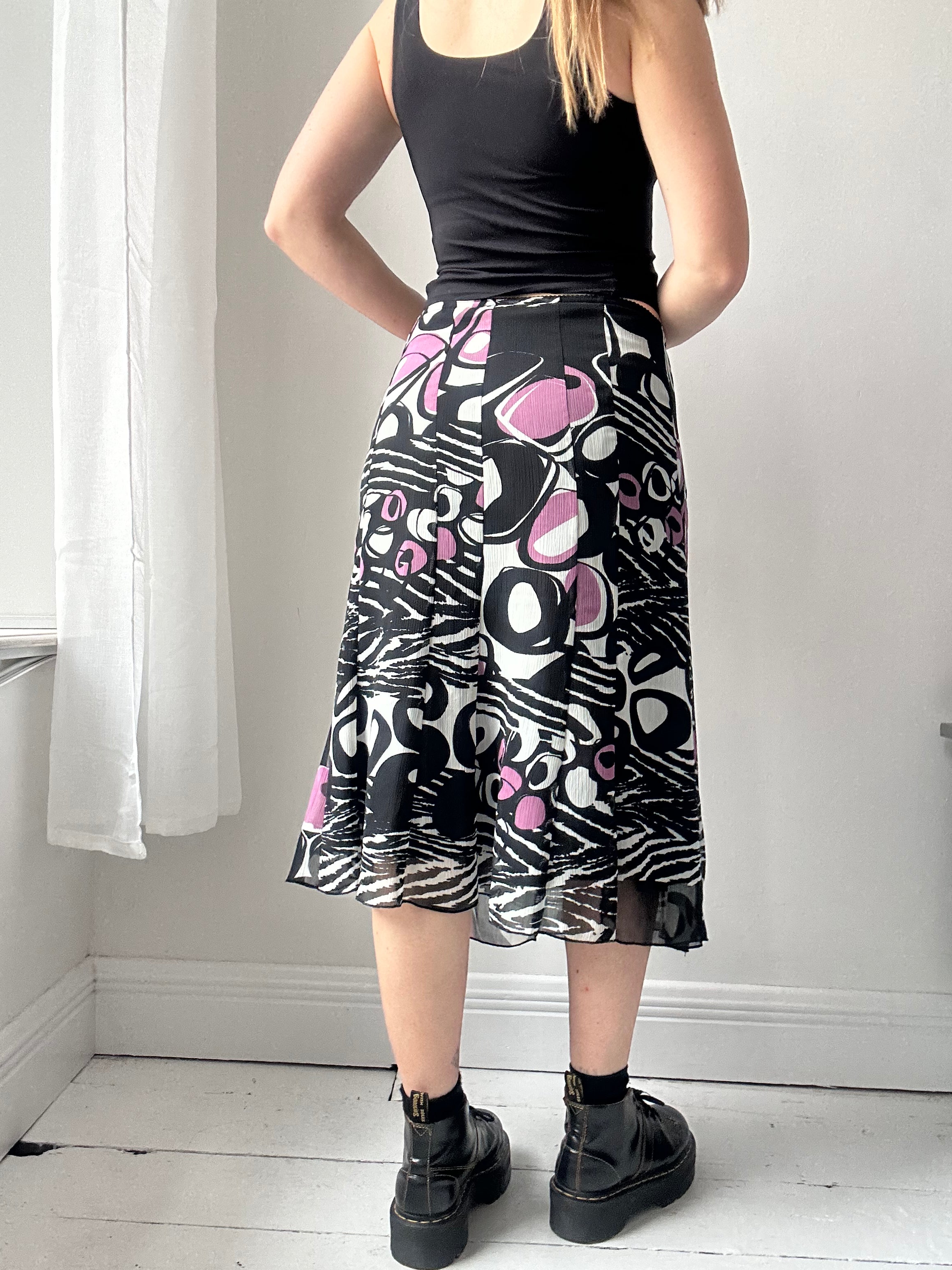 Chiffon Midi Skirt Size 12