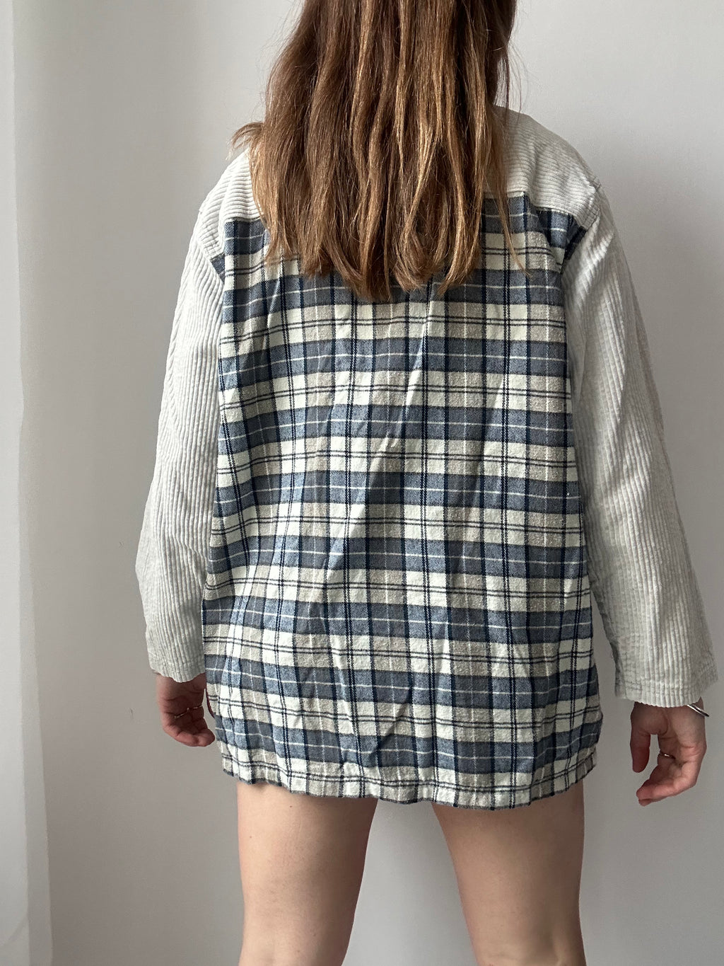 Tartan Cord Shirt 90's Size M