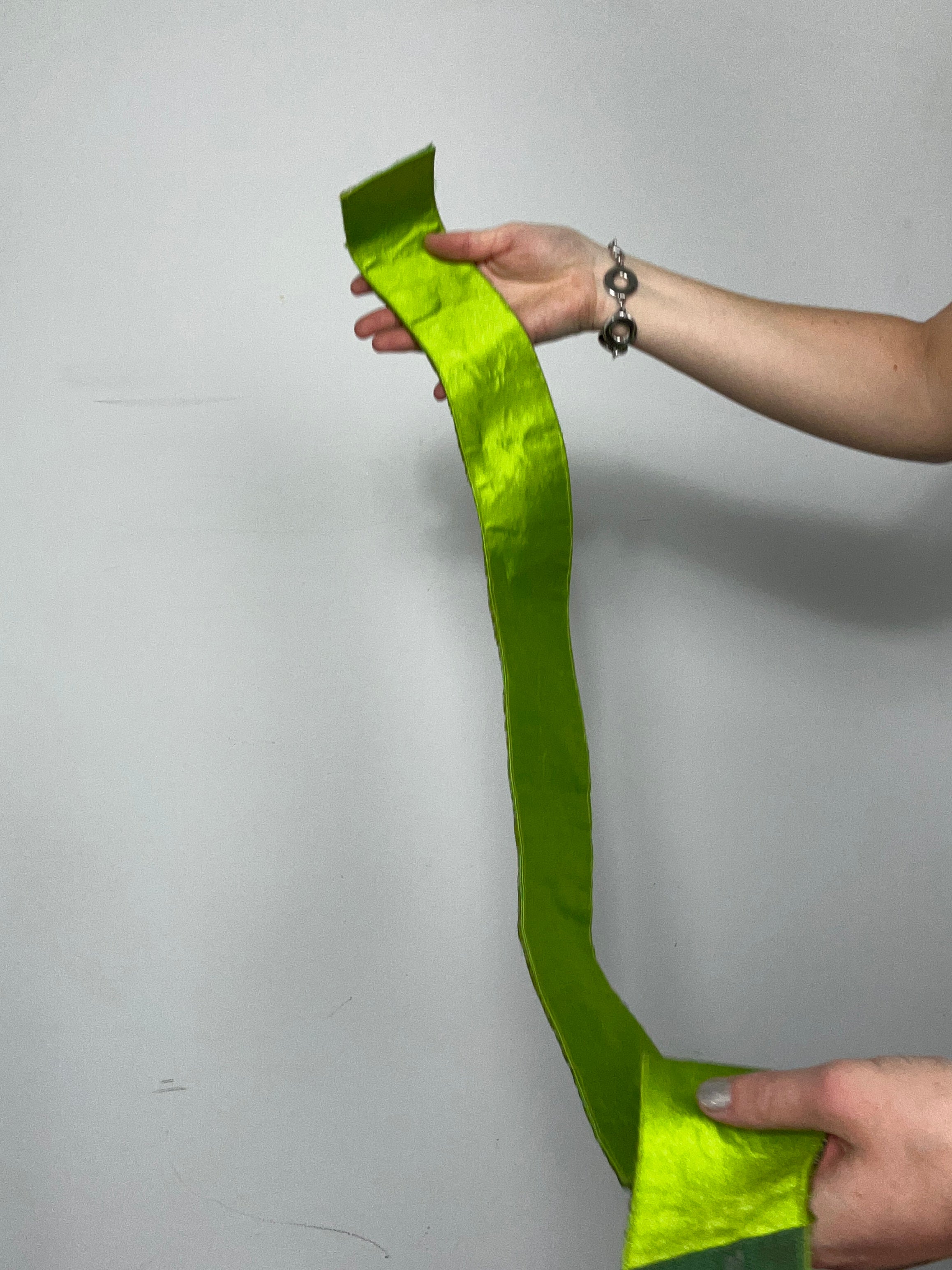 Green Beaded Belt Size 30" Waist