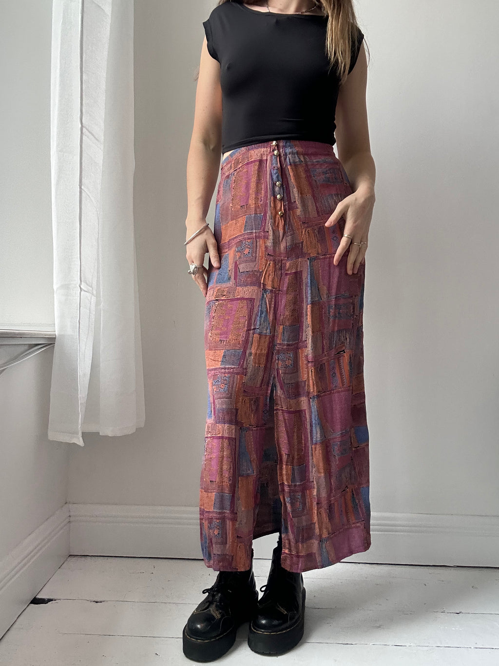80's Midi Skirt Size 8