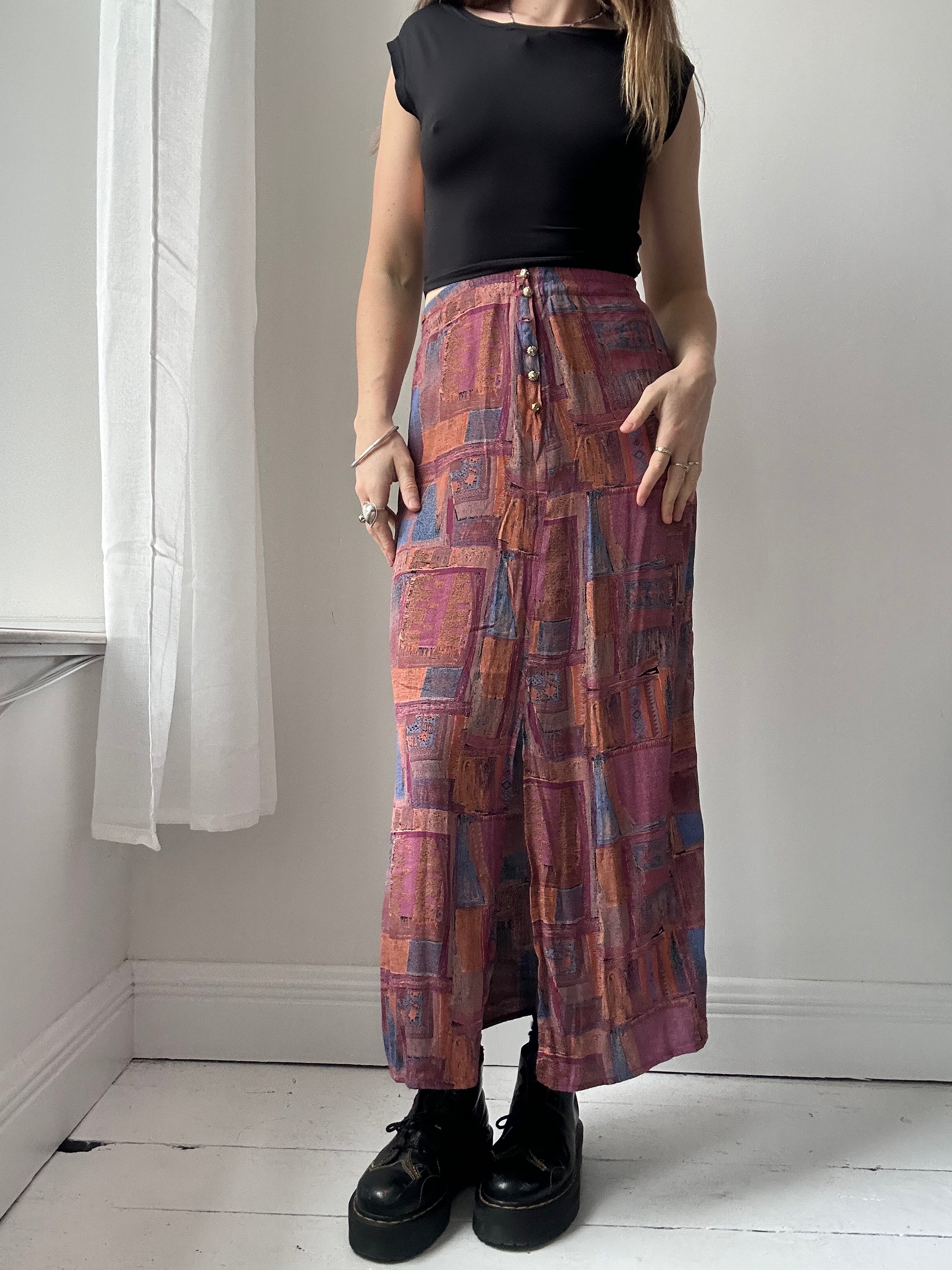 80's Midi Skirt Size 8