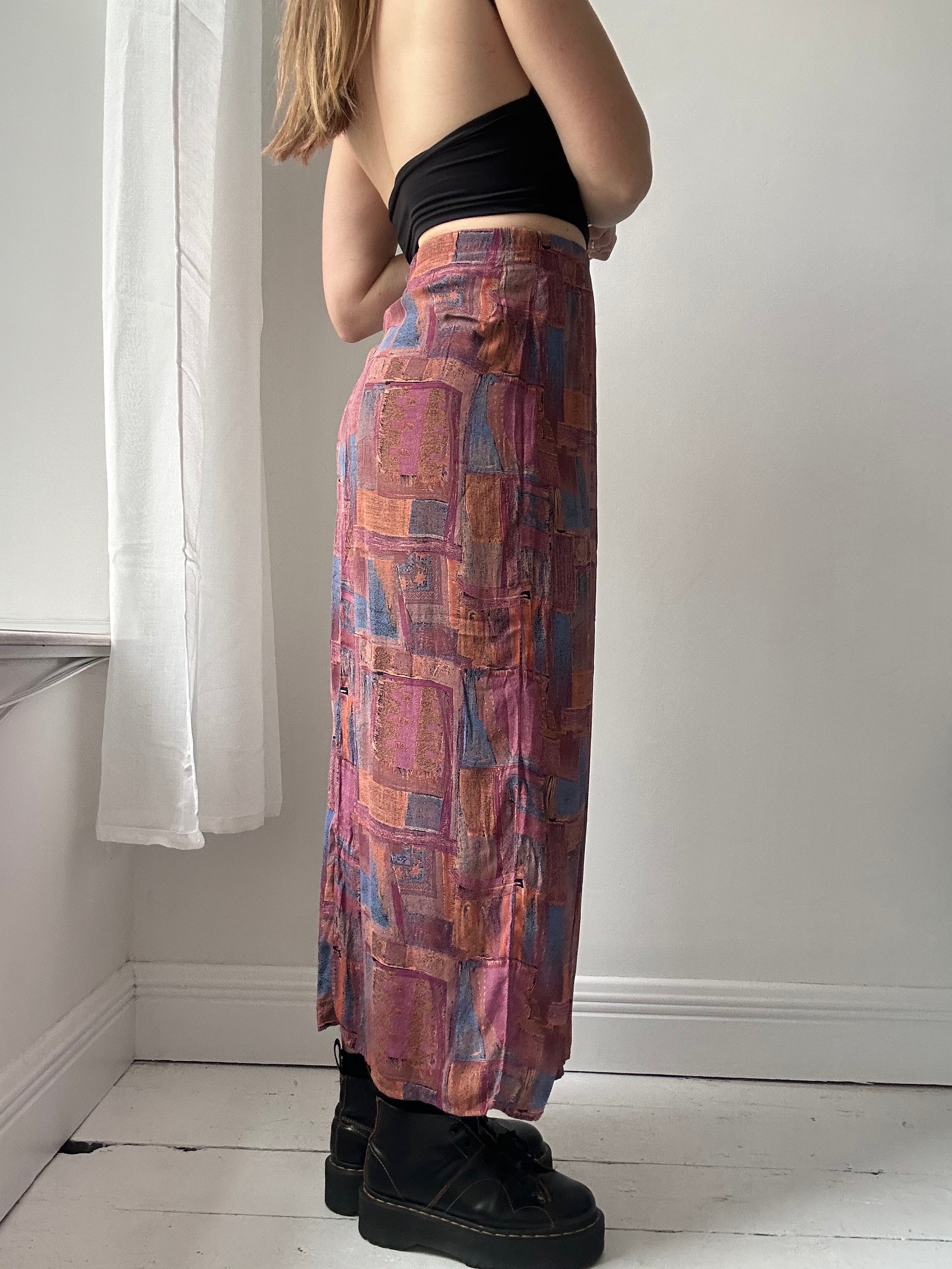 80's Midi Skirt Size 8