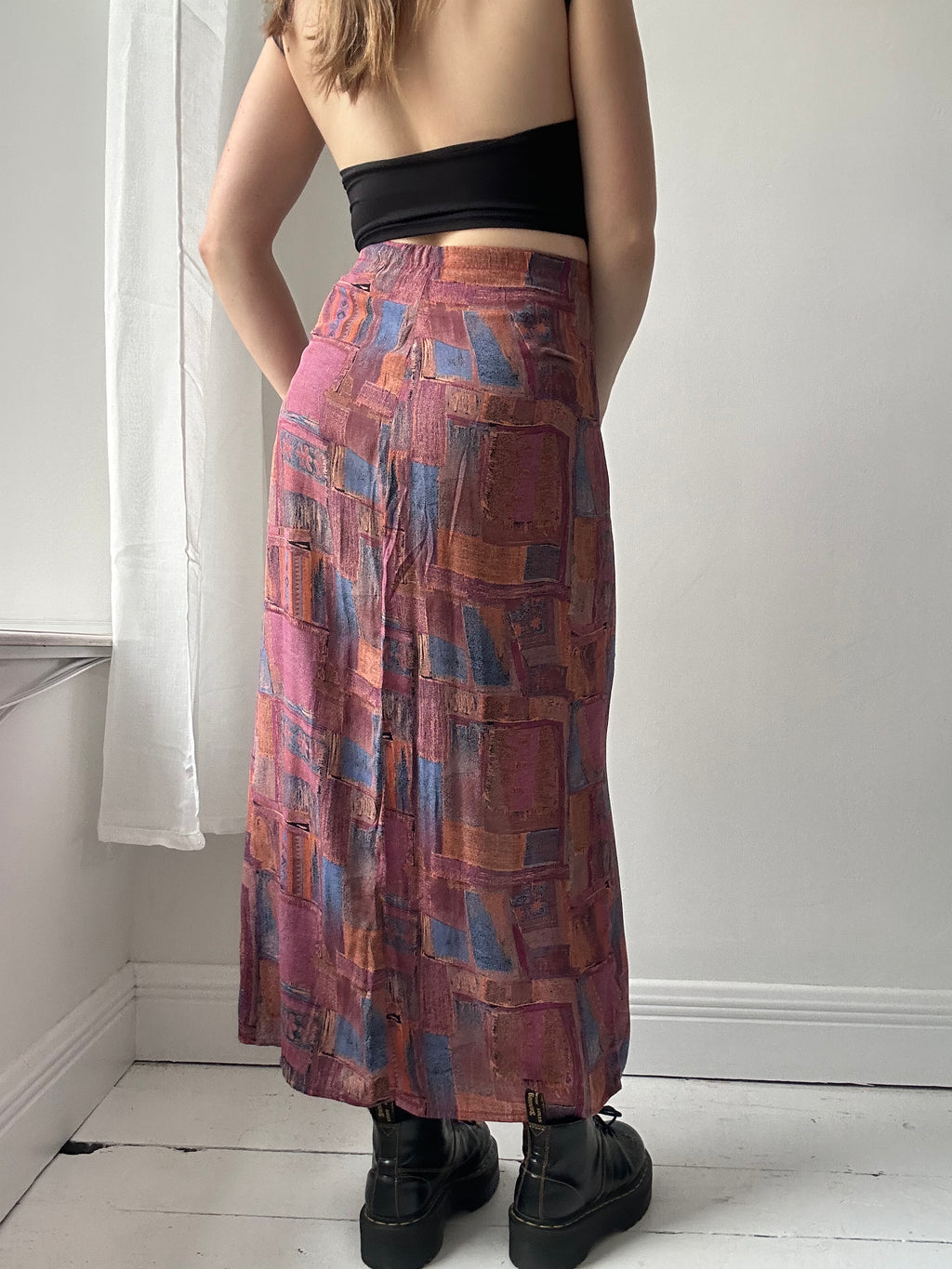 80's Midi Skirt Size 8