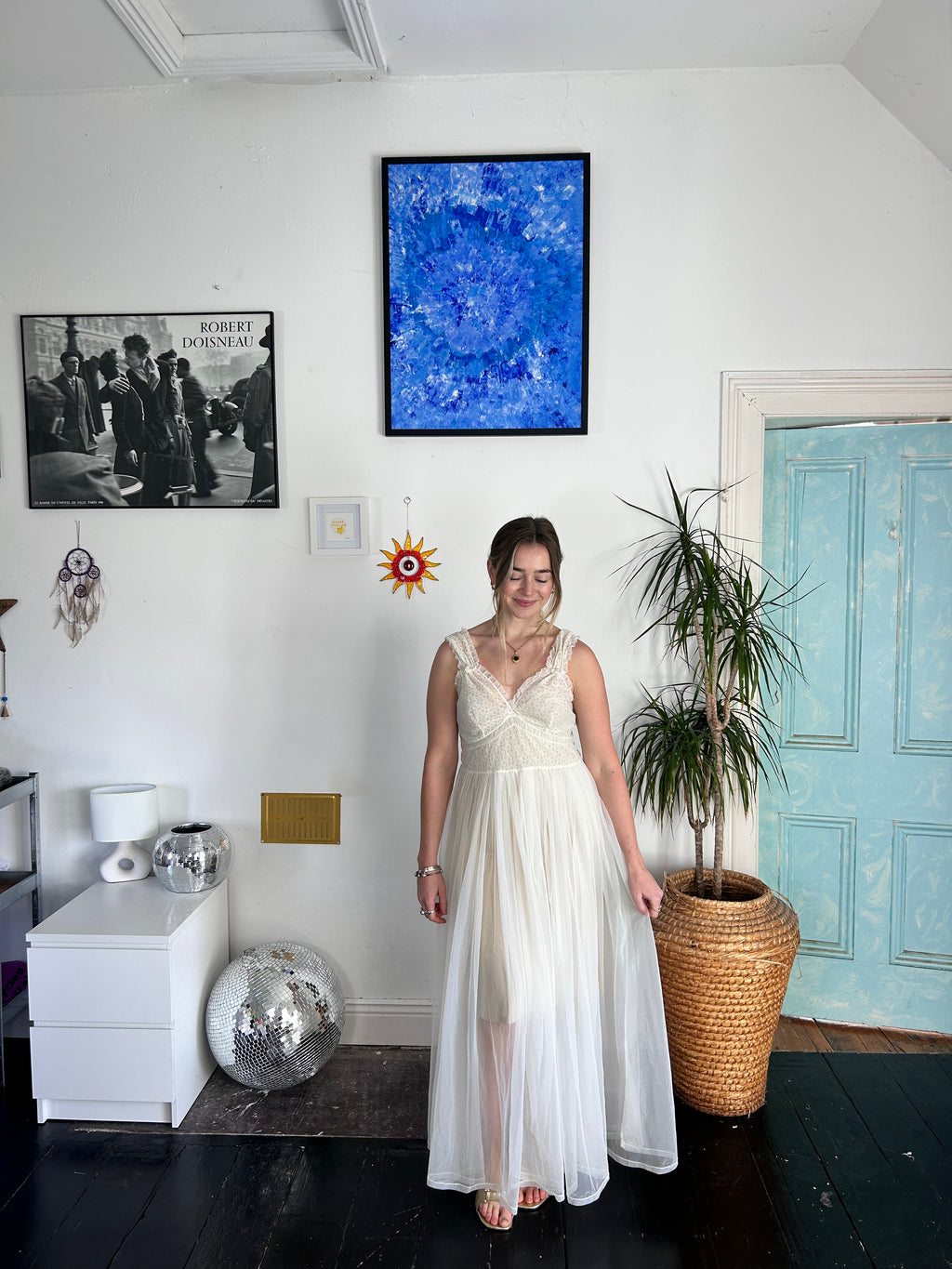 Sheer 90's Slip Dress Size 10