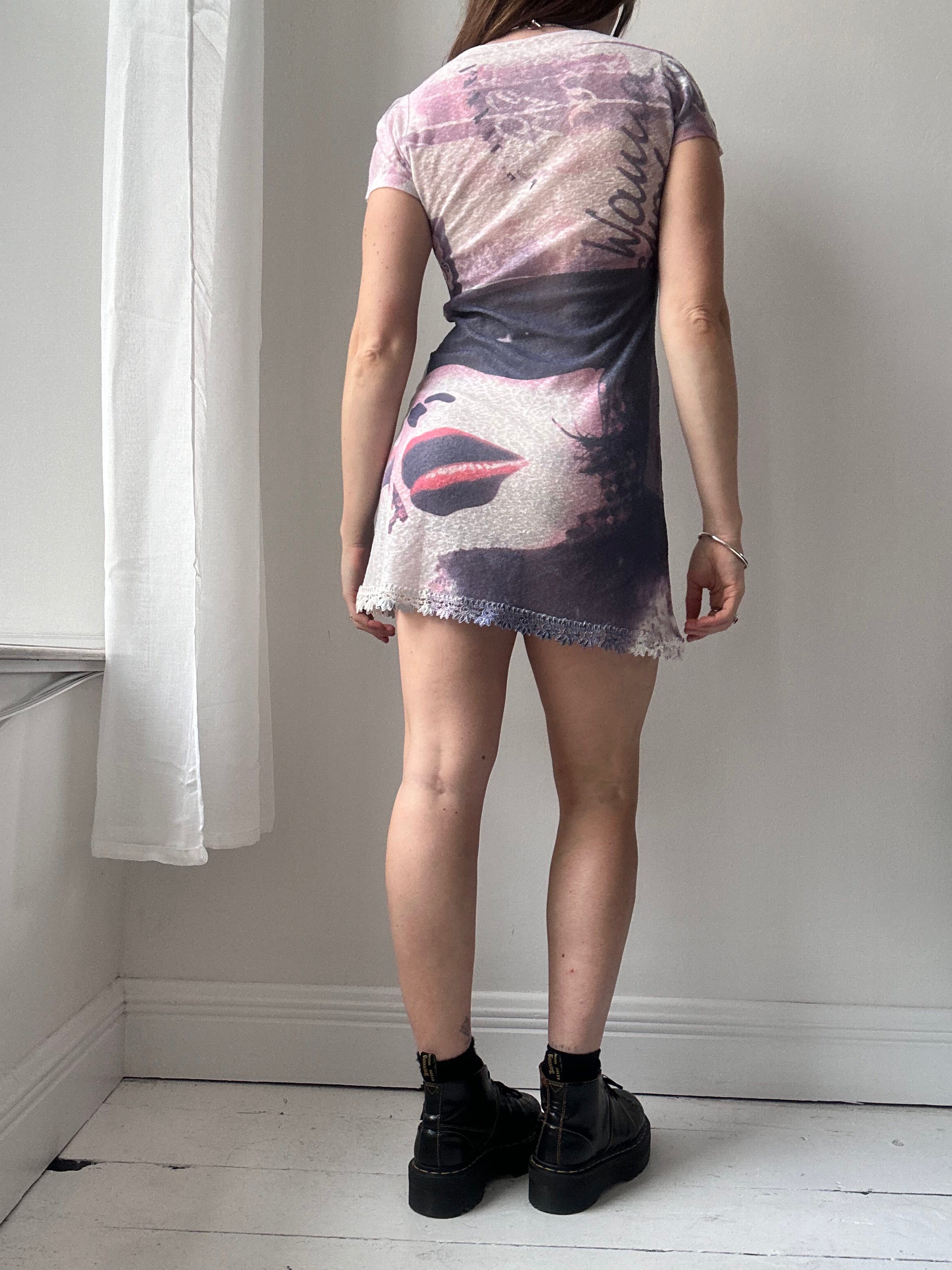 Knitted Mini Dress Size 8