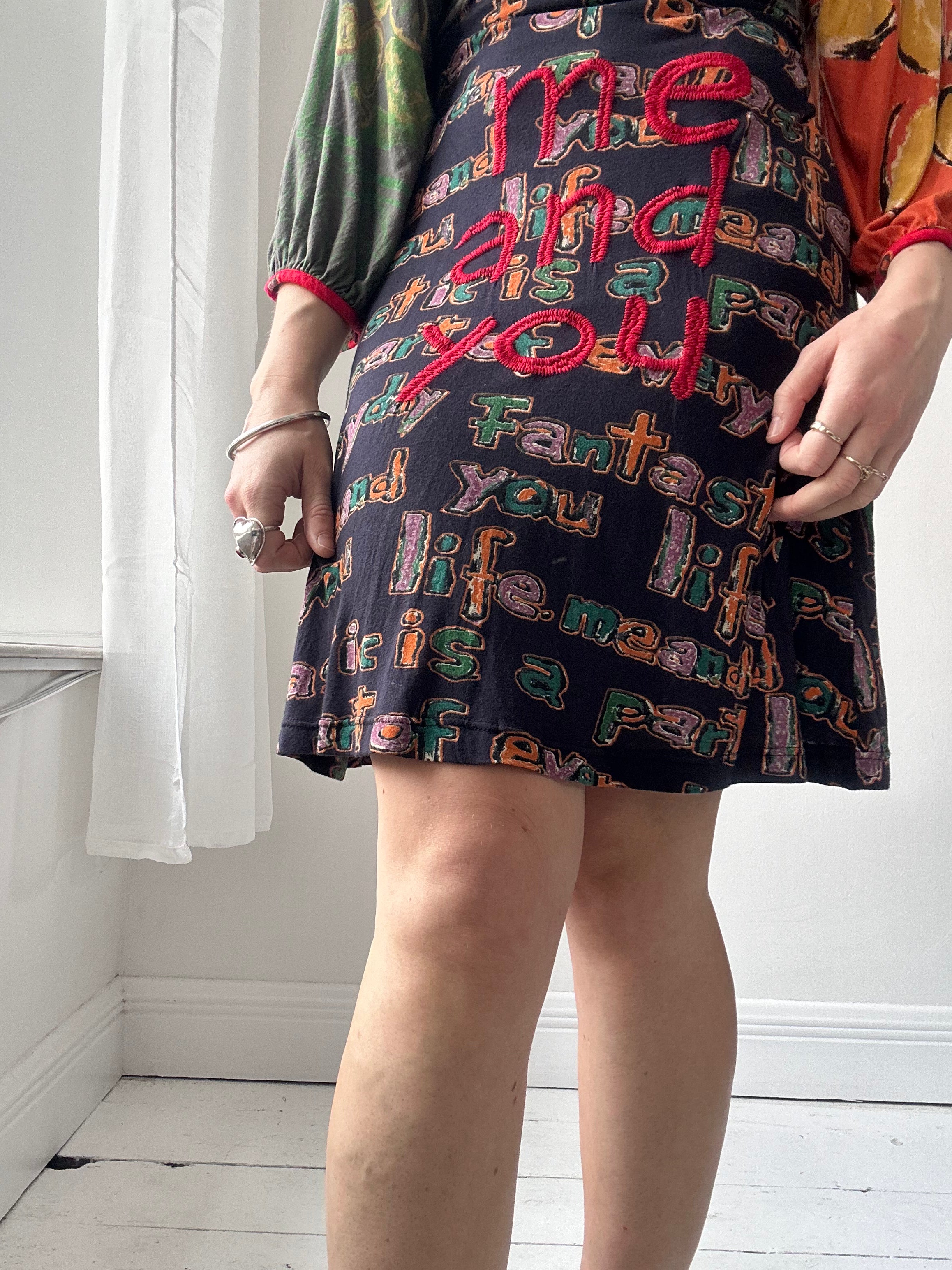 V Neck Jersey Dress Size 10/12