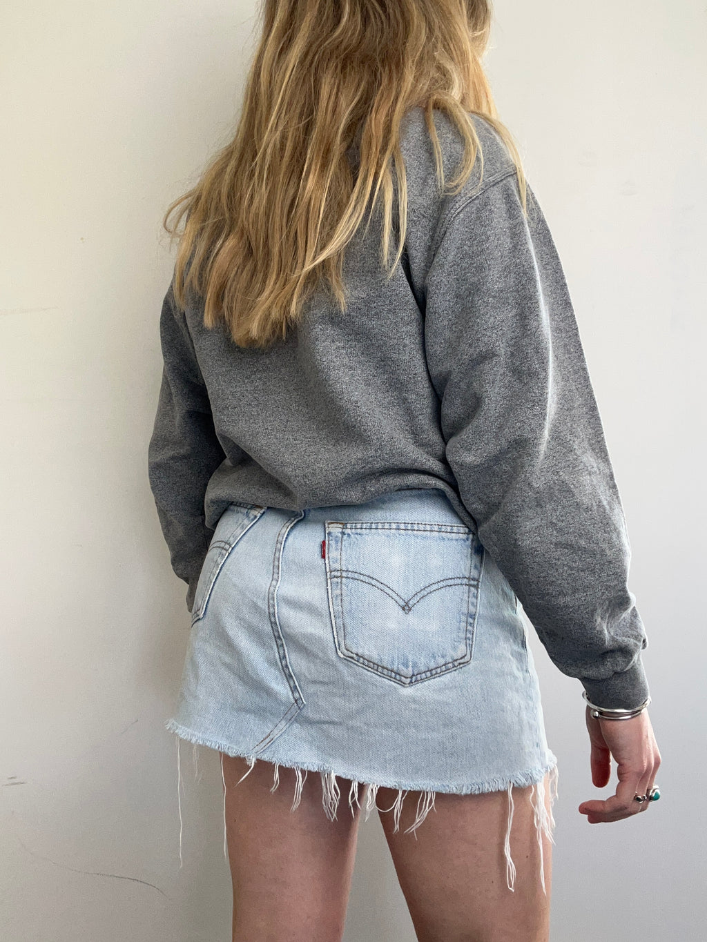 Champion Grey Sweater Size S