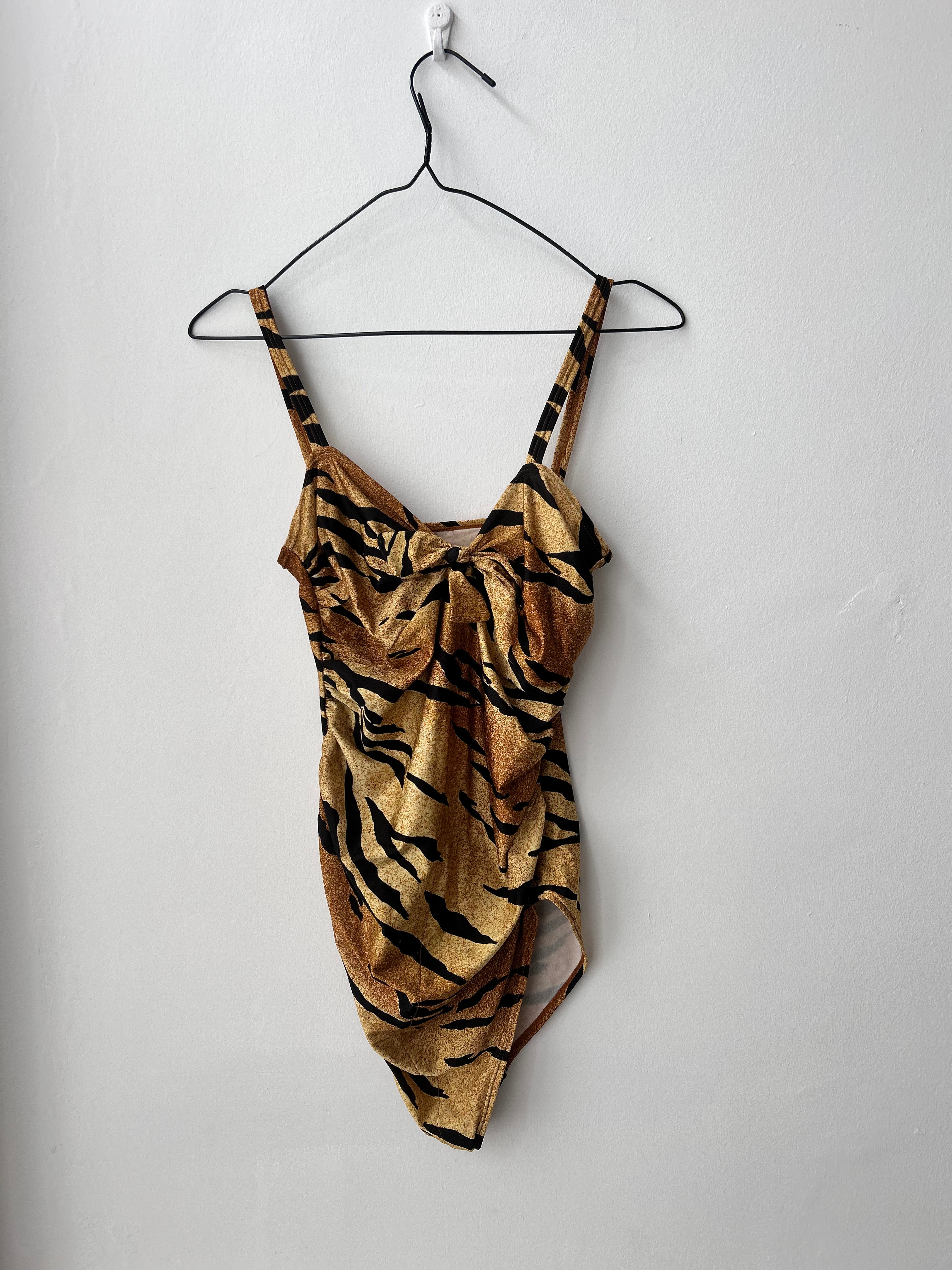 Tiger Print Swimsuit Size 12/14