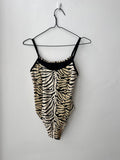 Tiger Print Swimsuit Size 10