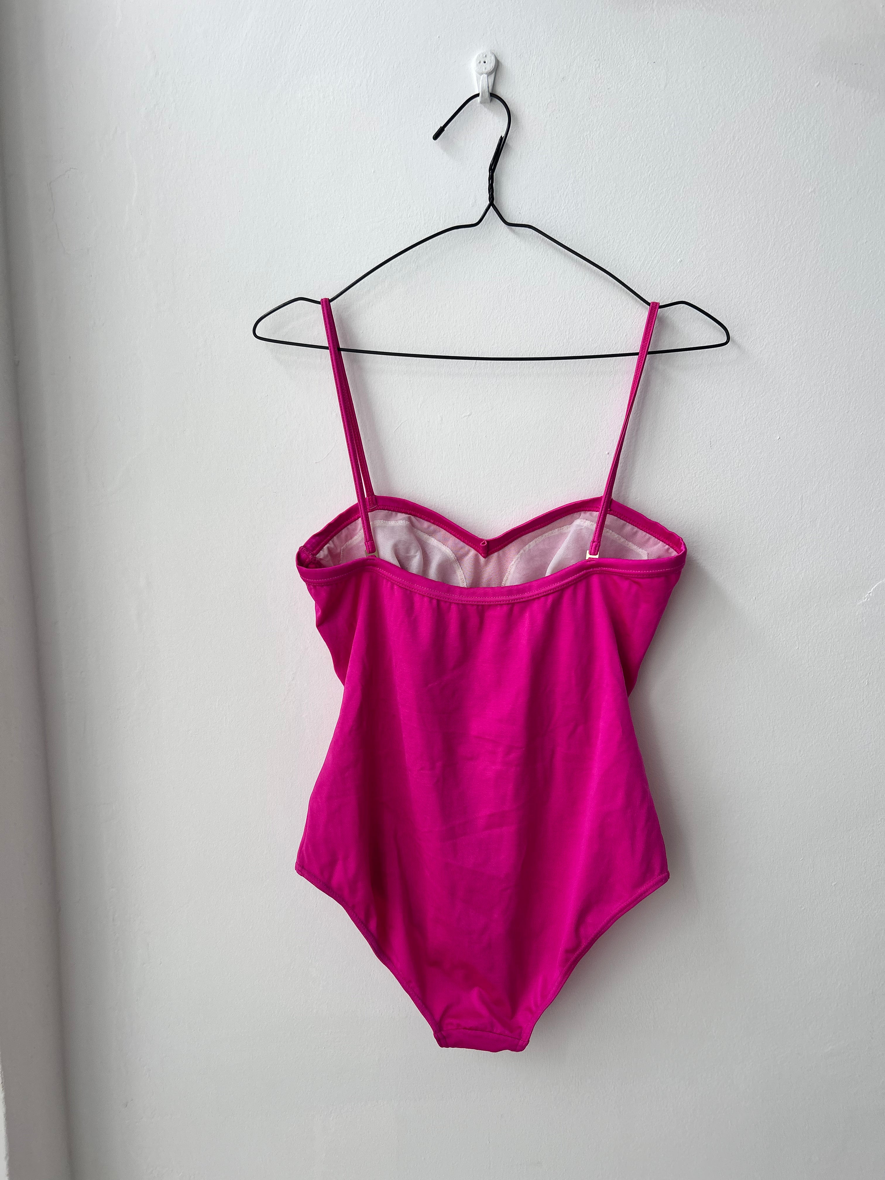 Pink 80's Swimsuit Size 14