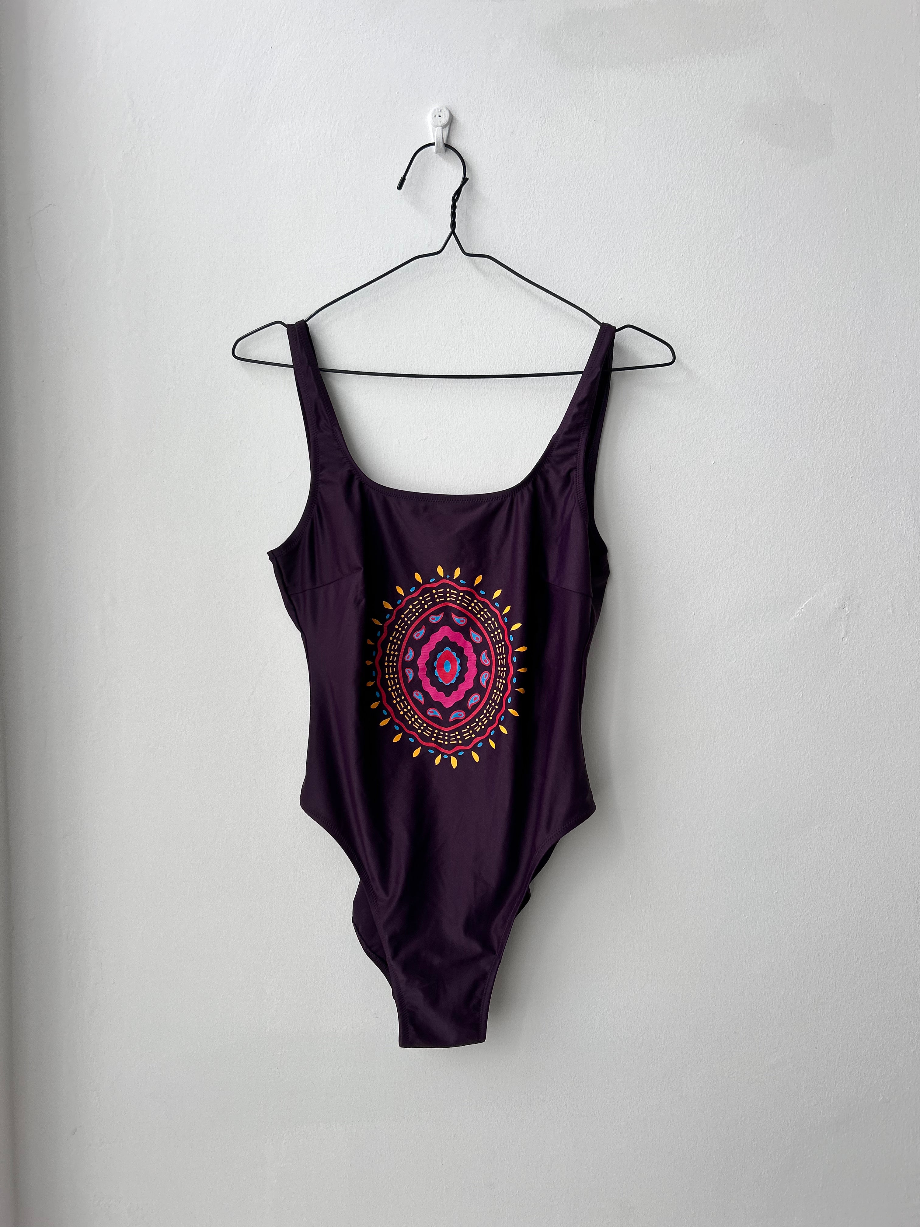 Purple 90's Swimsuit Size 8/10