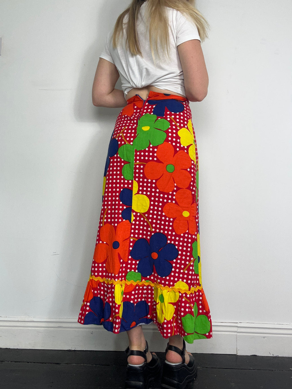 1970's Maxi Skirt Size 8