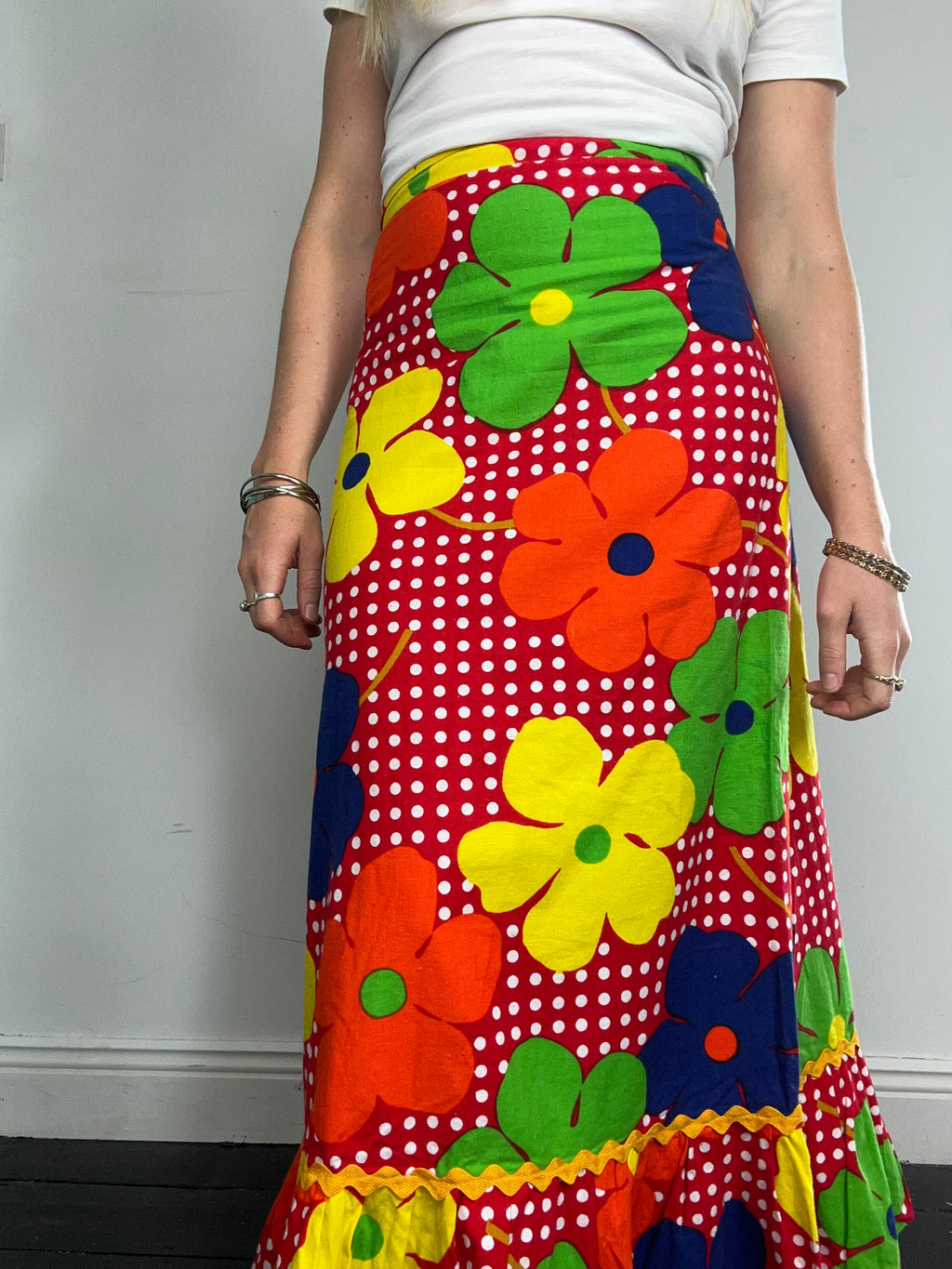 1970's Maxi Skirt Size 8