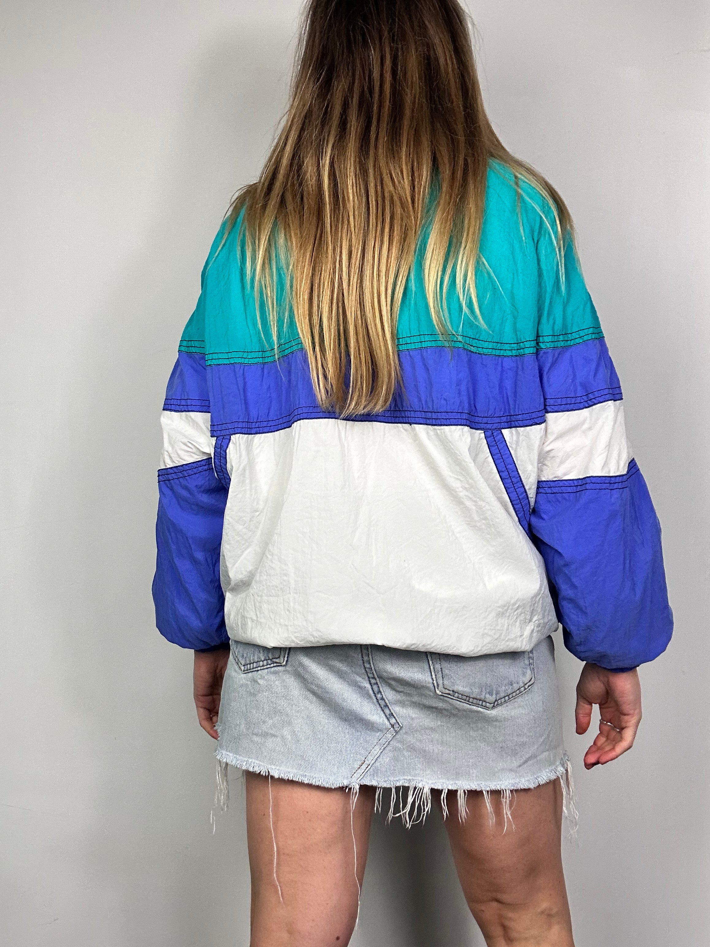 Half Zip Track jacket 80's Size 12