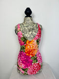 Pink Floral Swimsuit Size 12