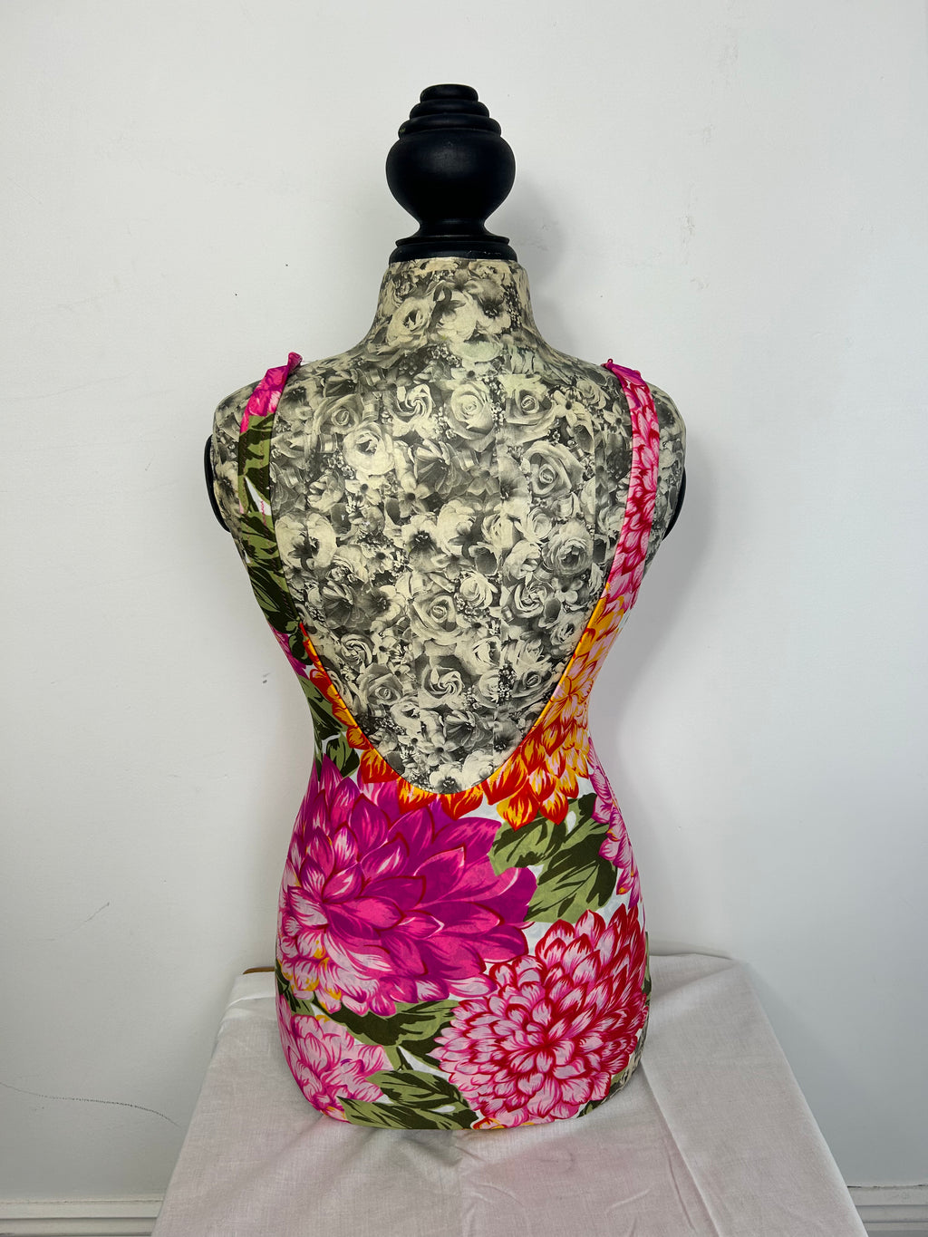 Pink Floral Swimsuit Size 12