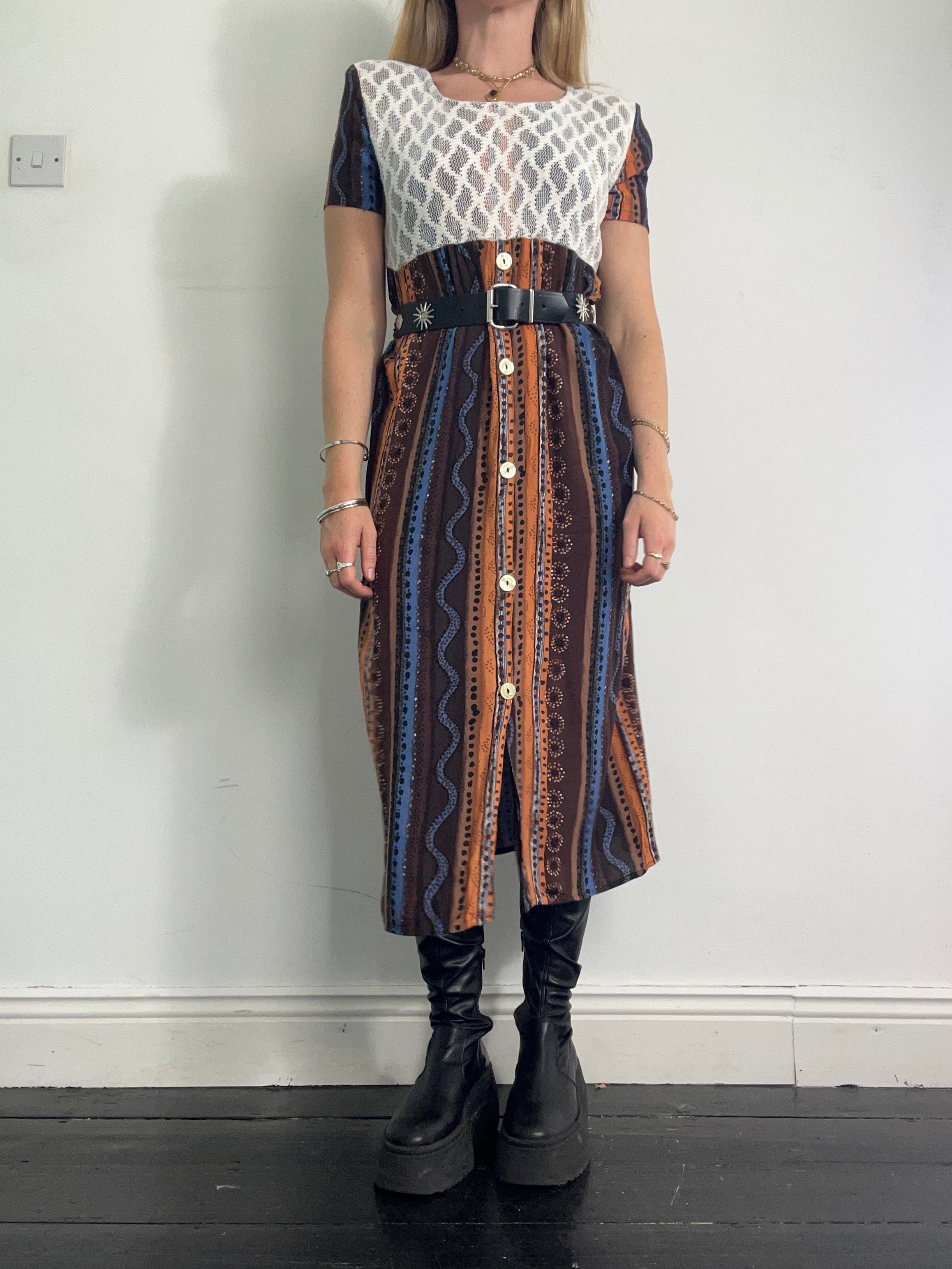 Brown 90's Dress Size 10