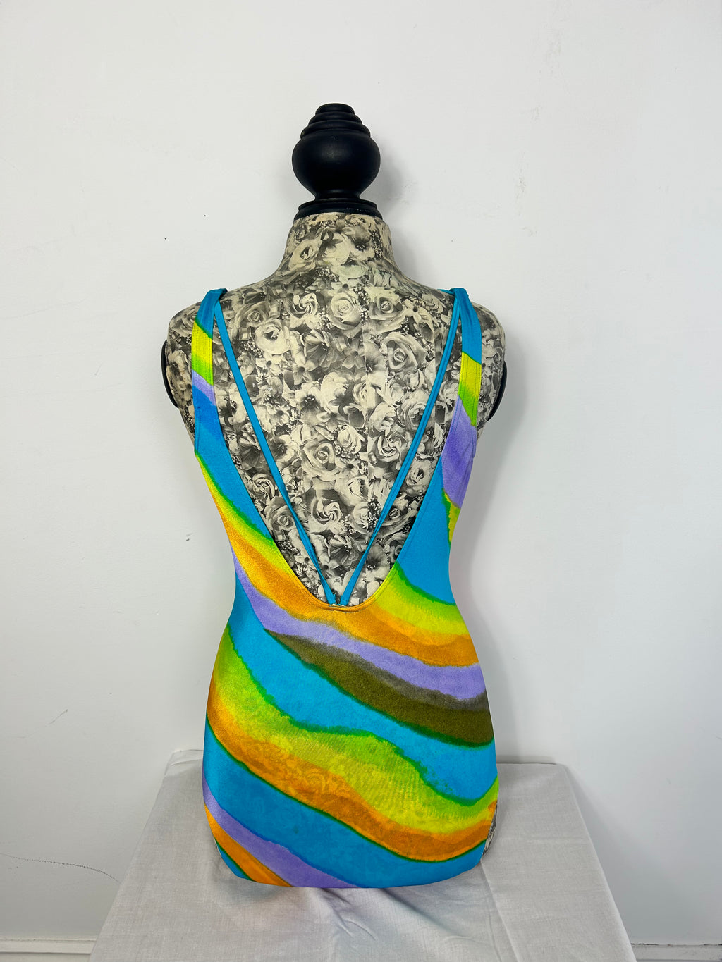 Flroal 80's Swimsuit Size 12/14