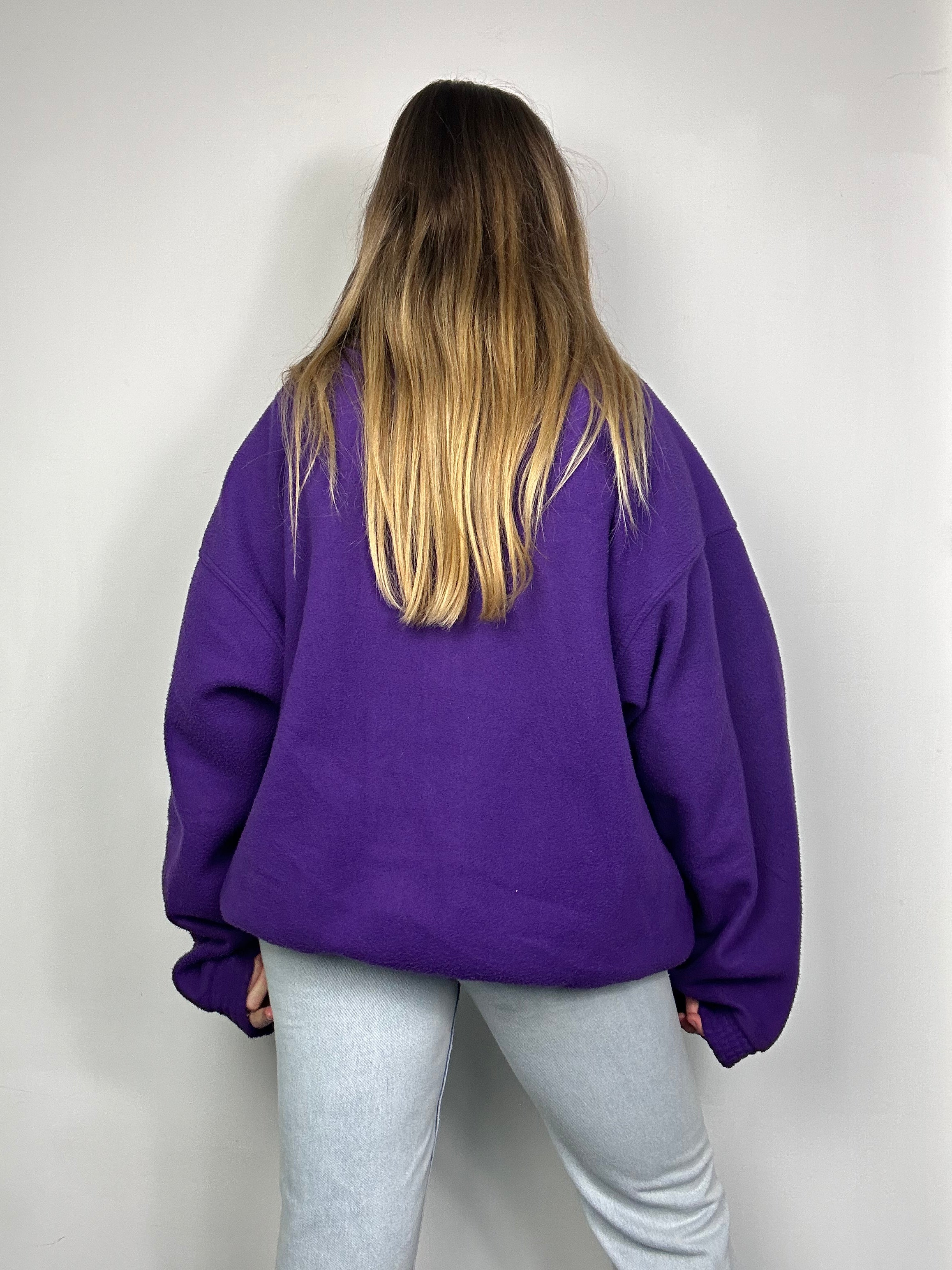 Swirl 80's Fleece Jacket Size m