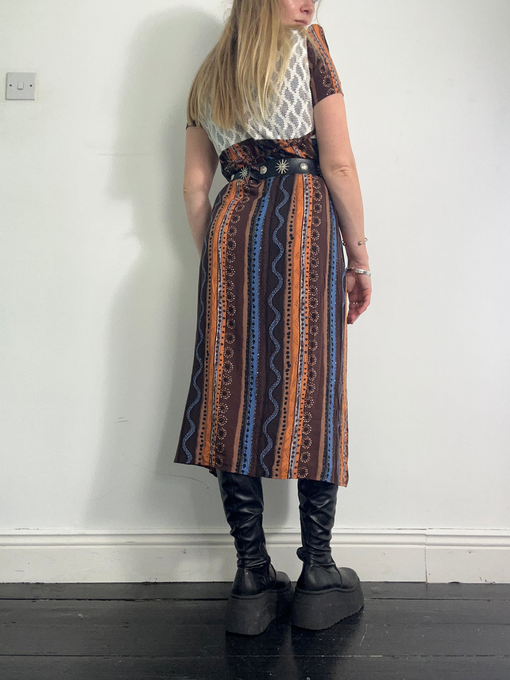 Brown 90's Dress Size 10