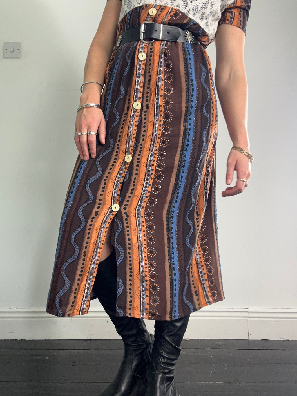 Brown 90's Dress Size 10