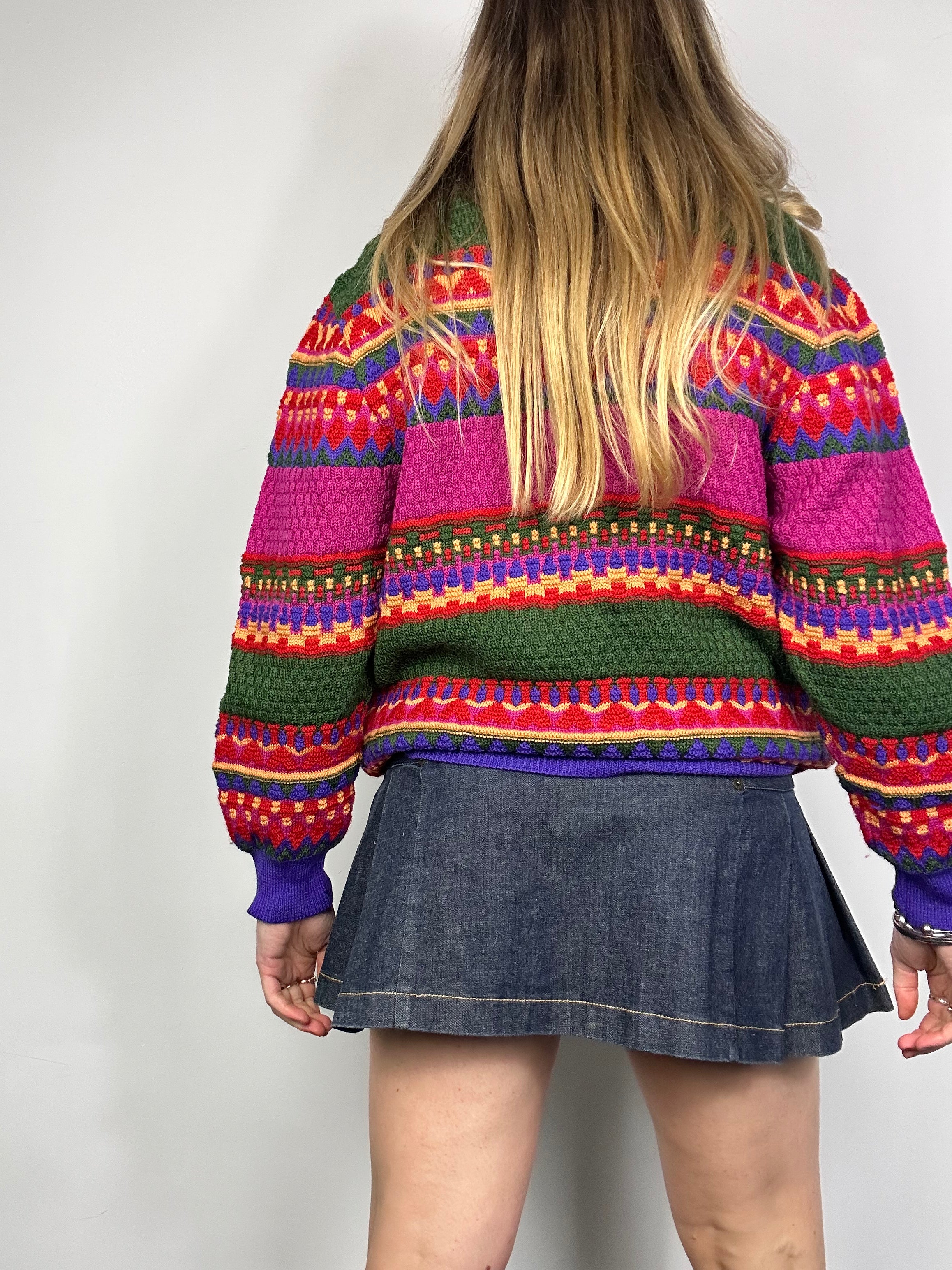 Pink 90's Cardigan Size 8/10
