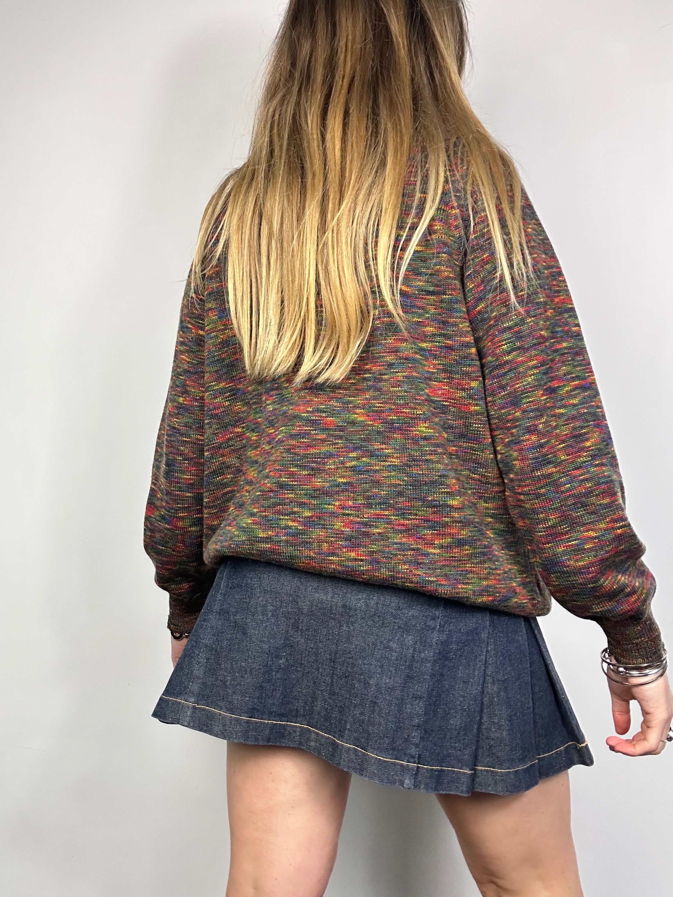 Brown 90's Cardigan Size S/M