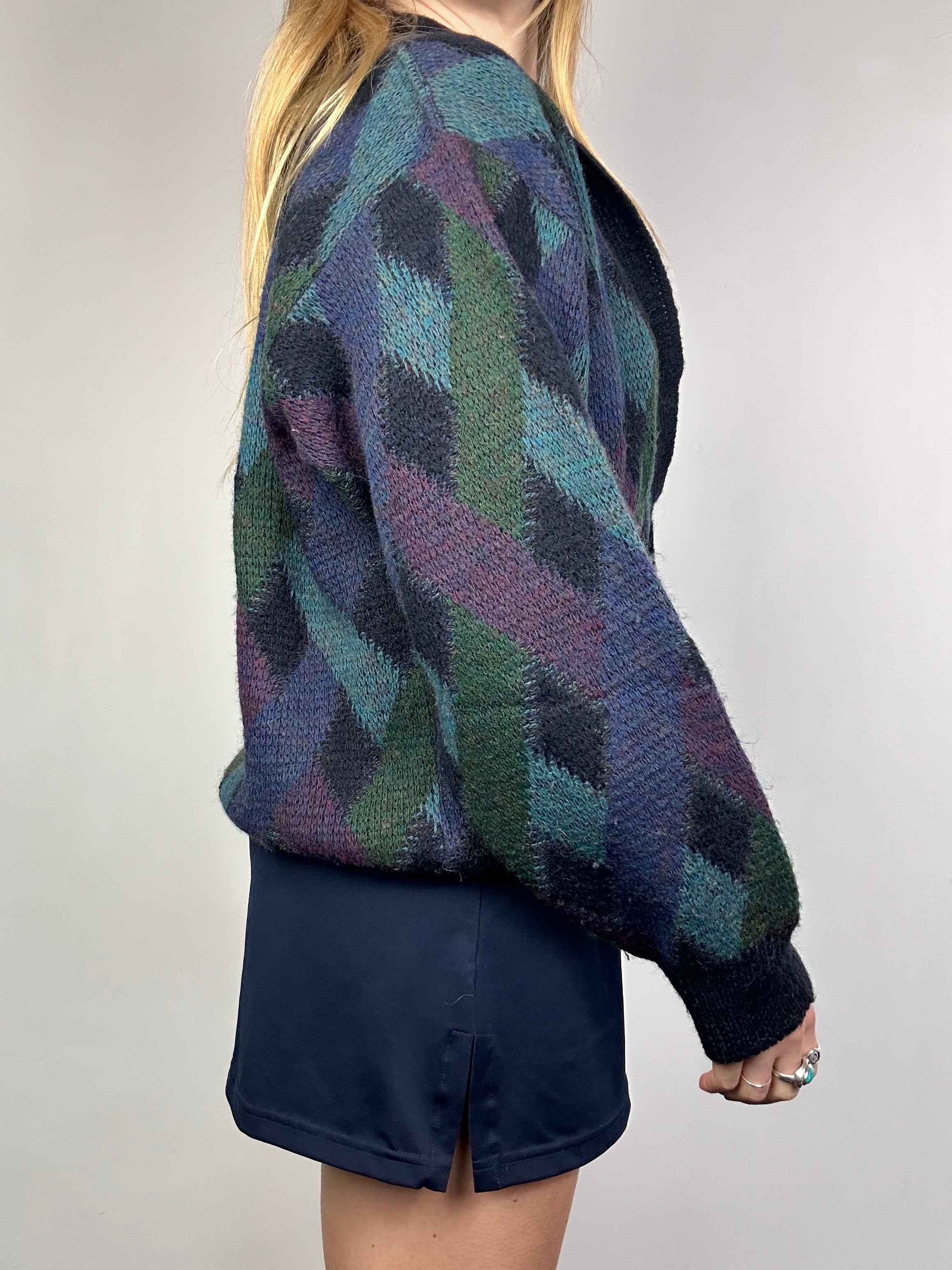 Diamond 90's Cardigan Size 10/12