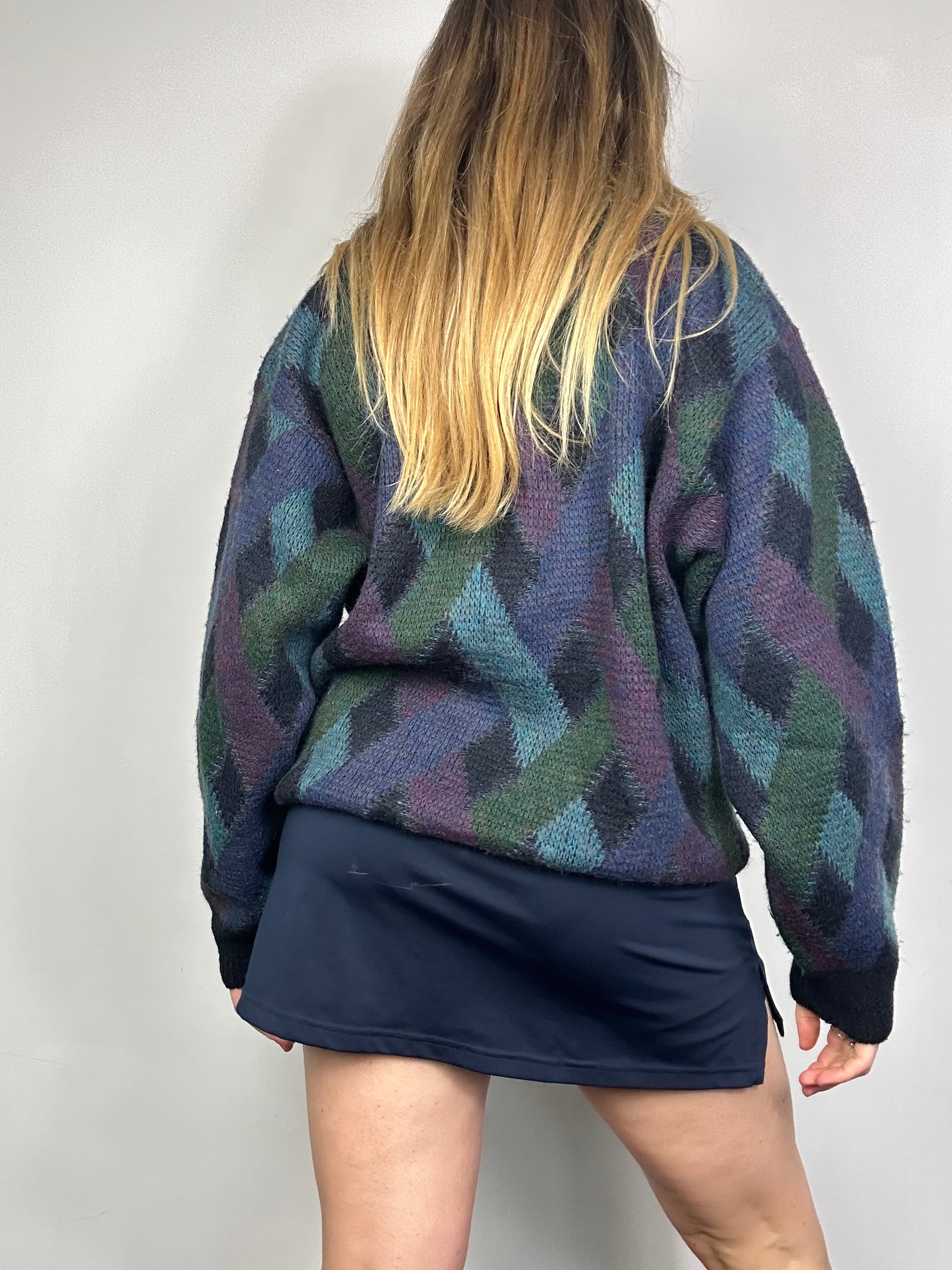 Diamond 90's Cardigan Size 10/12