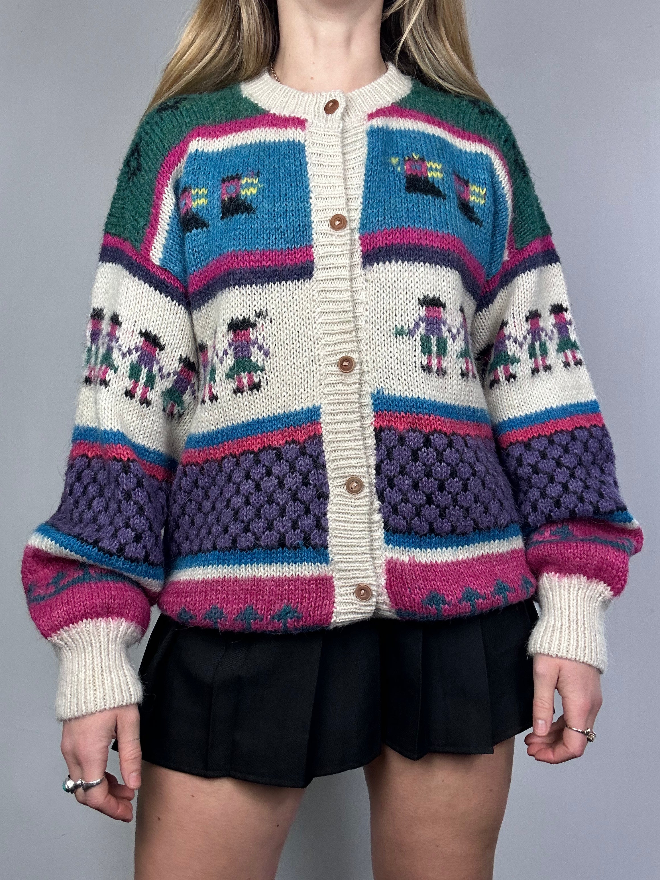 Napal Mo hair Cardigan Size 14