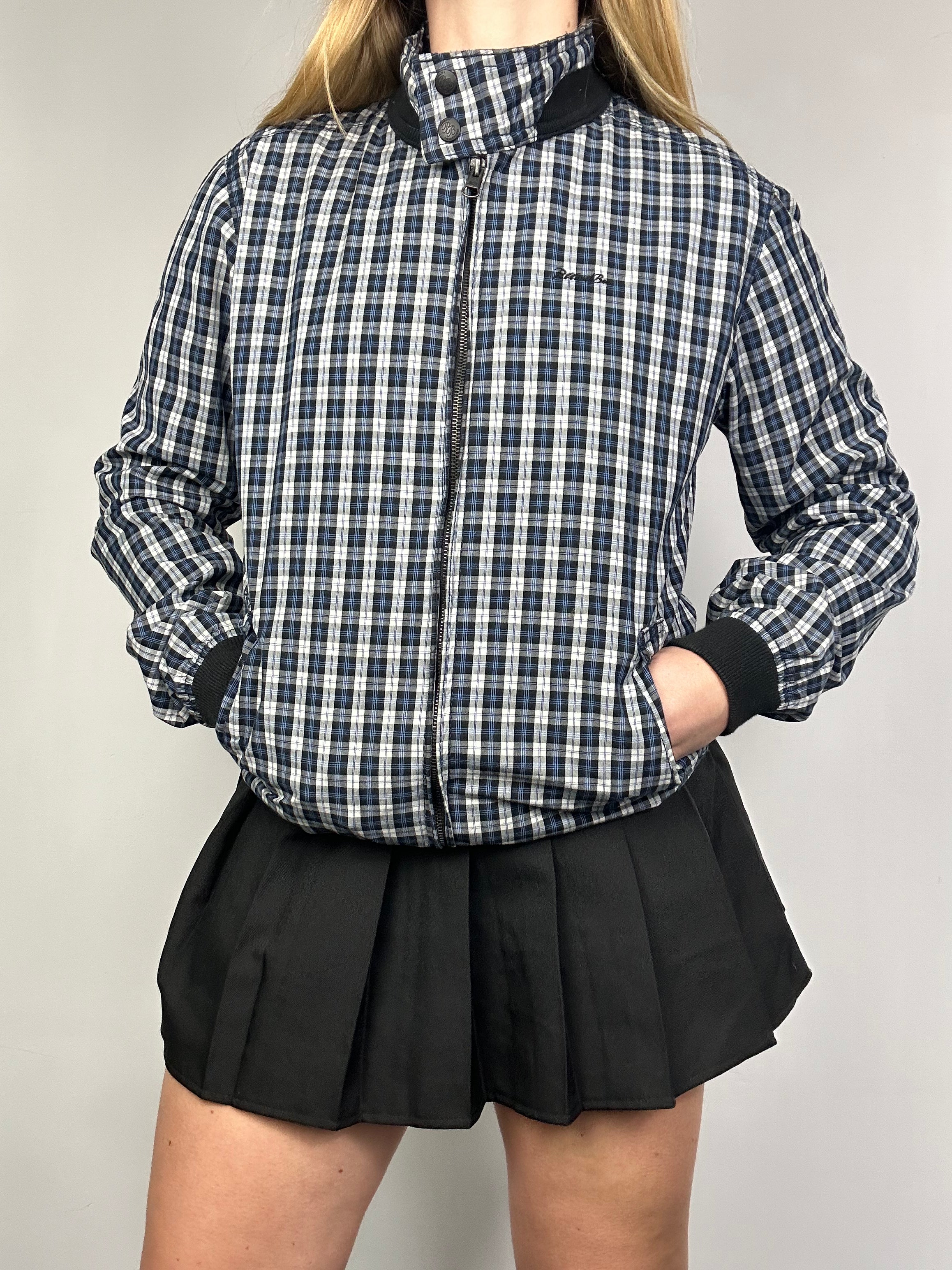 Tartan bomber Jacket Size S