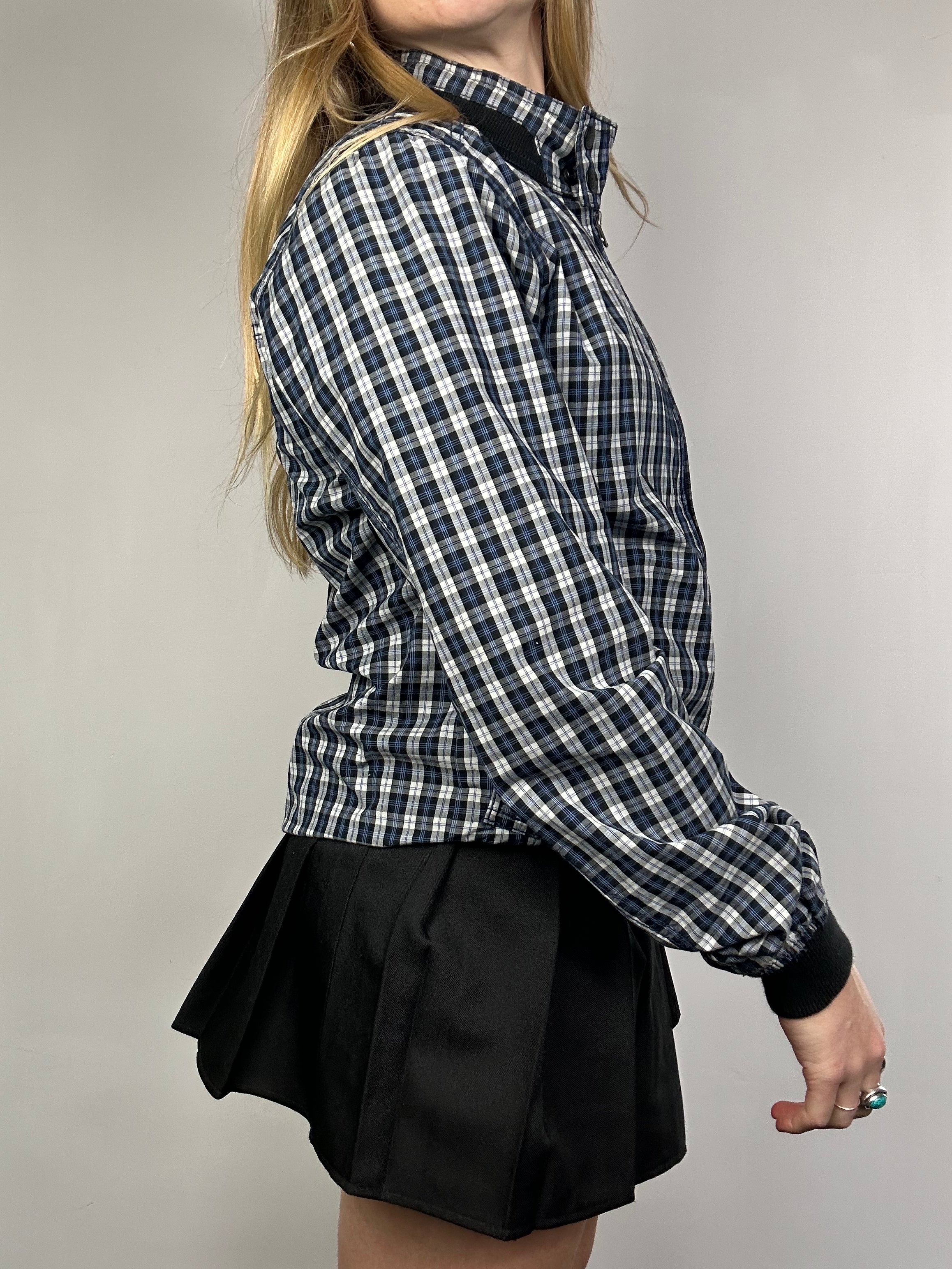 Tartan bomber Jacket Size S