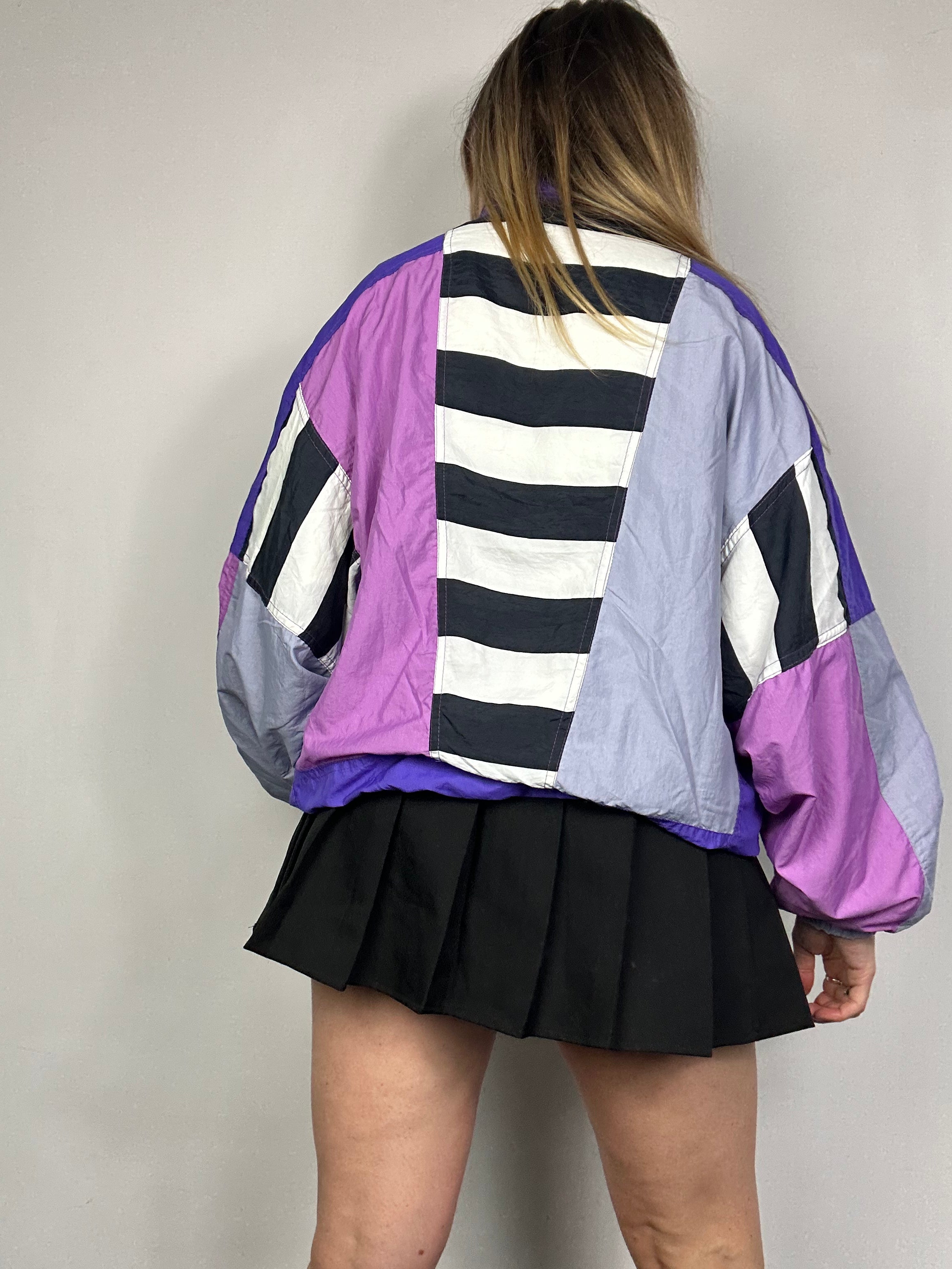 Pruple 80's Shell jacket Size L