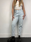 Pale Denim 80's Jeans Size 28” waist