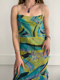 Chiffon y2k Ruffle Dress Size 10/12