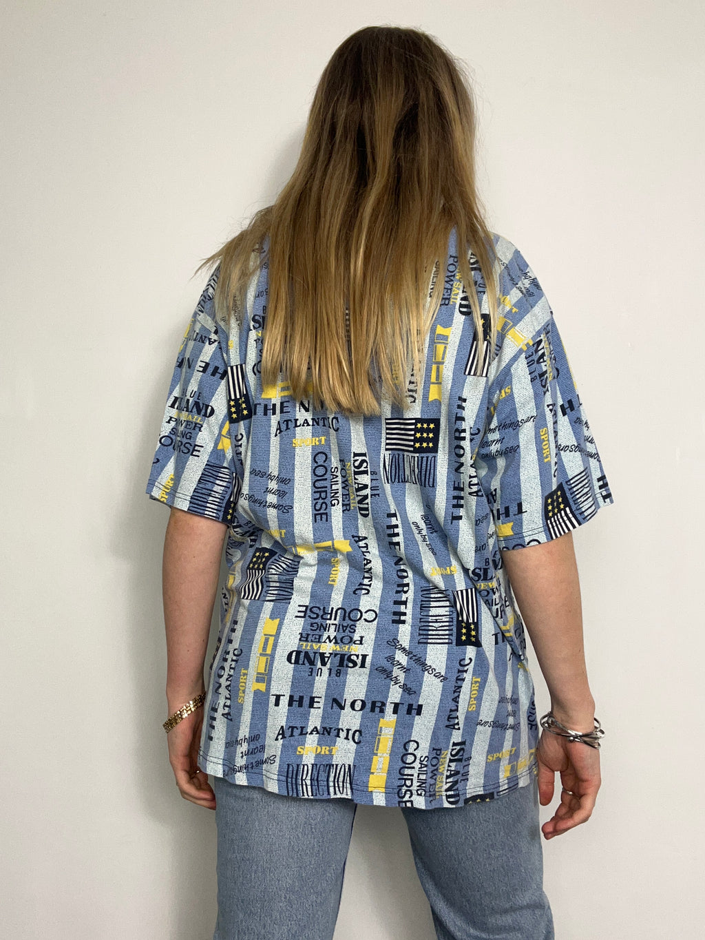 80's Geo T Shirt Size M