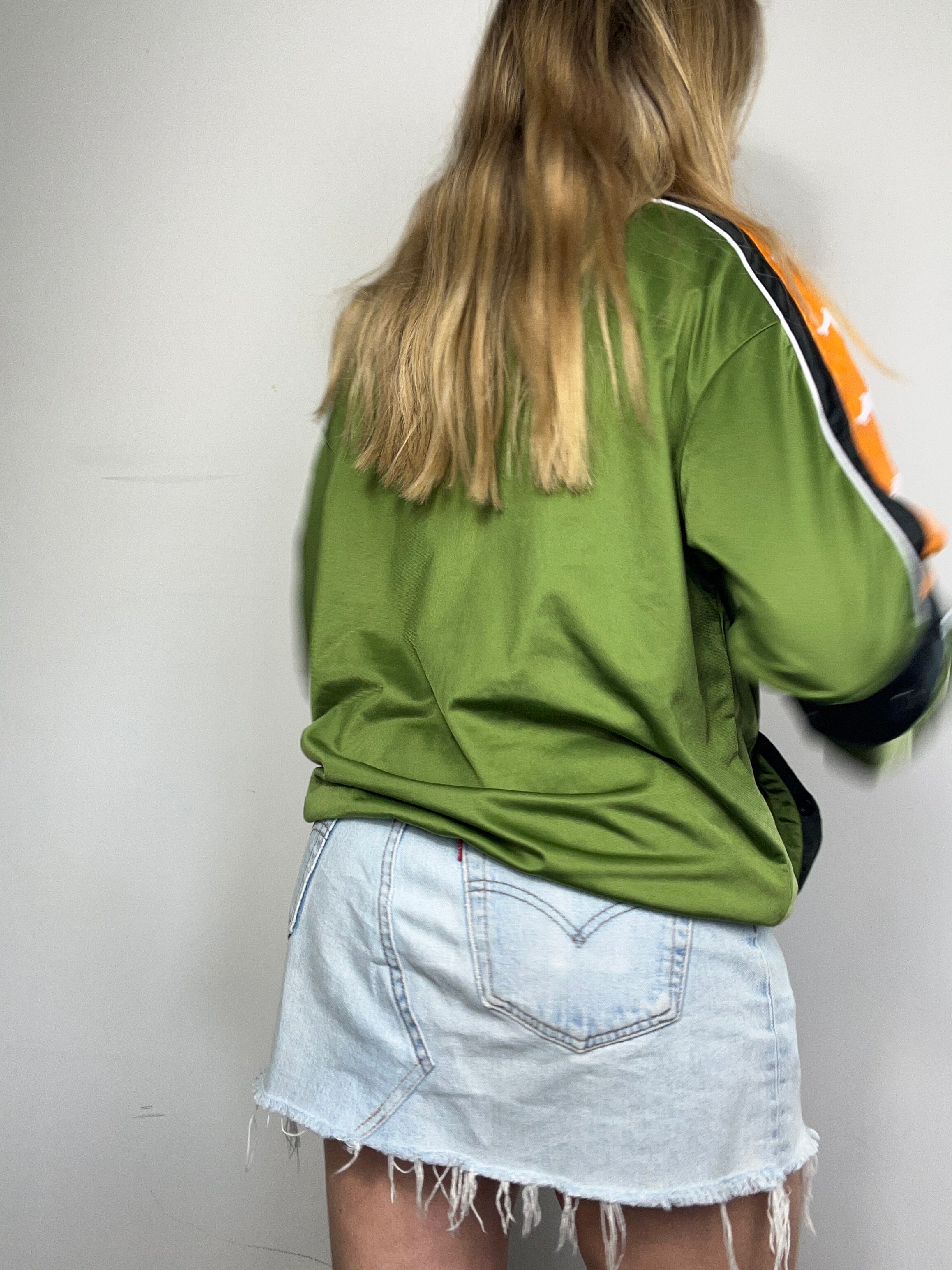 Kappa Green Track Jacket Size M