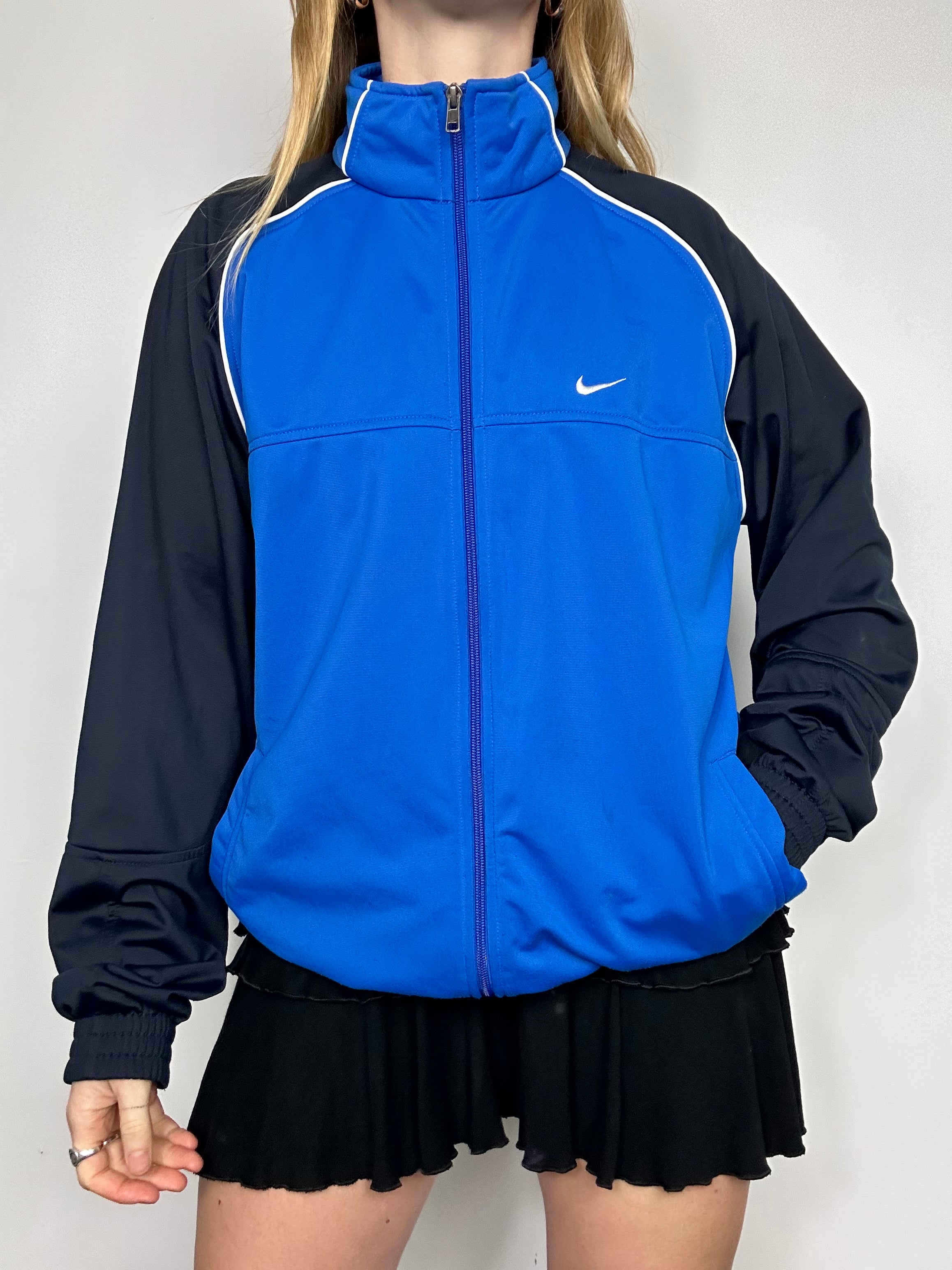 Nike Blue Track Jacket Size M