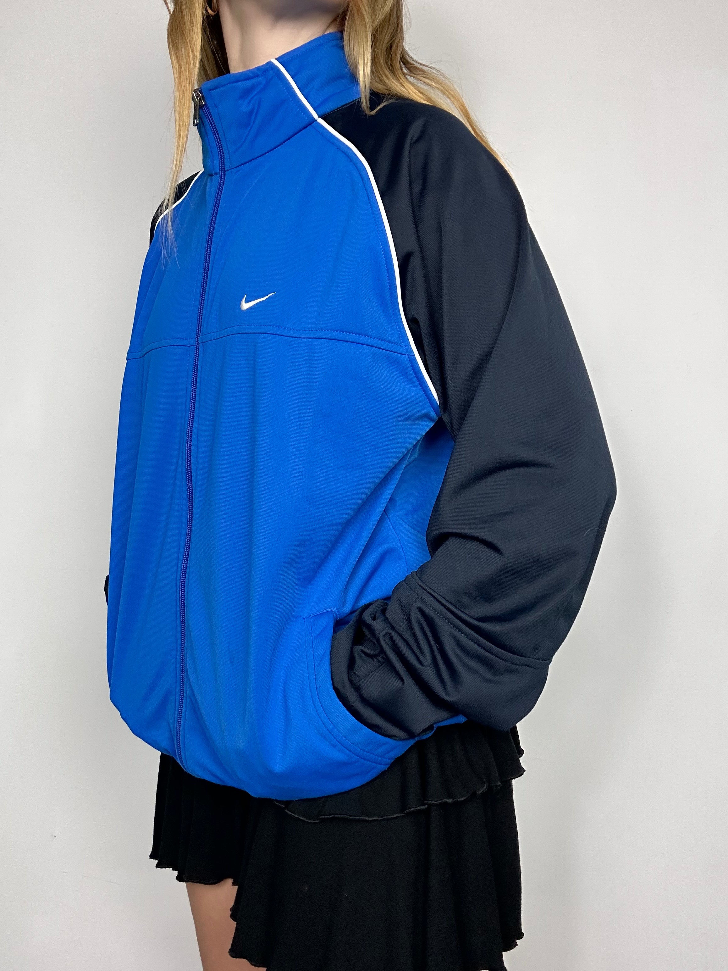 Nike Blue Track Jacket Size M