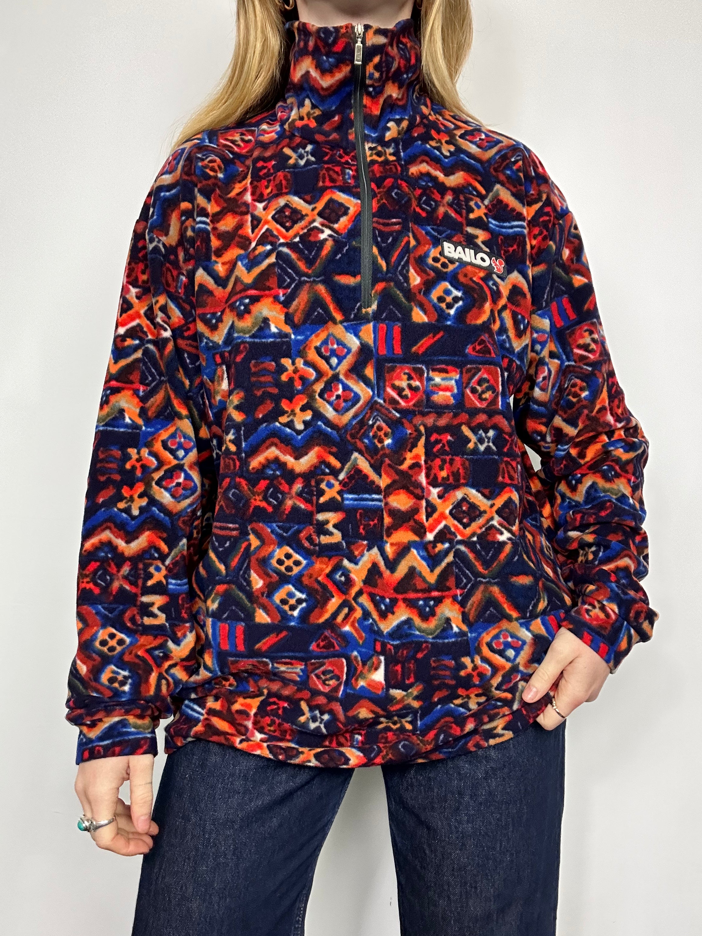 Aztec 80's Fleece Size m